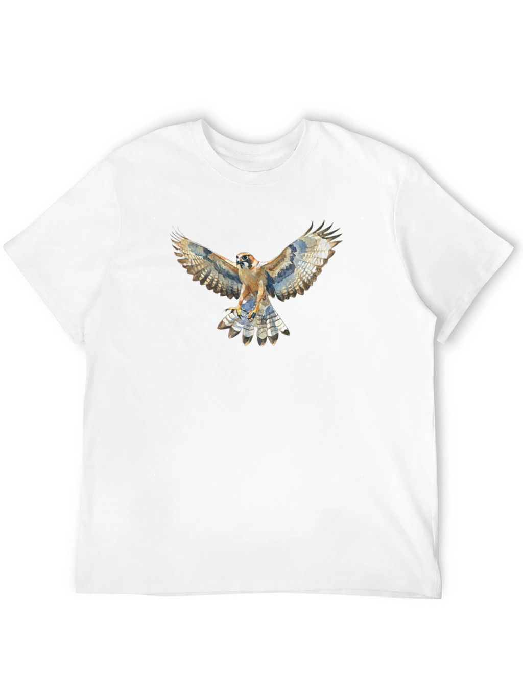 Hawk Graphic Tee - Premium Cotton Stylish Design