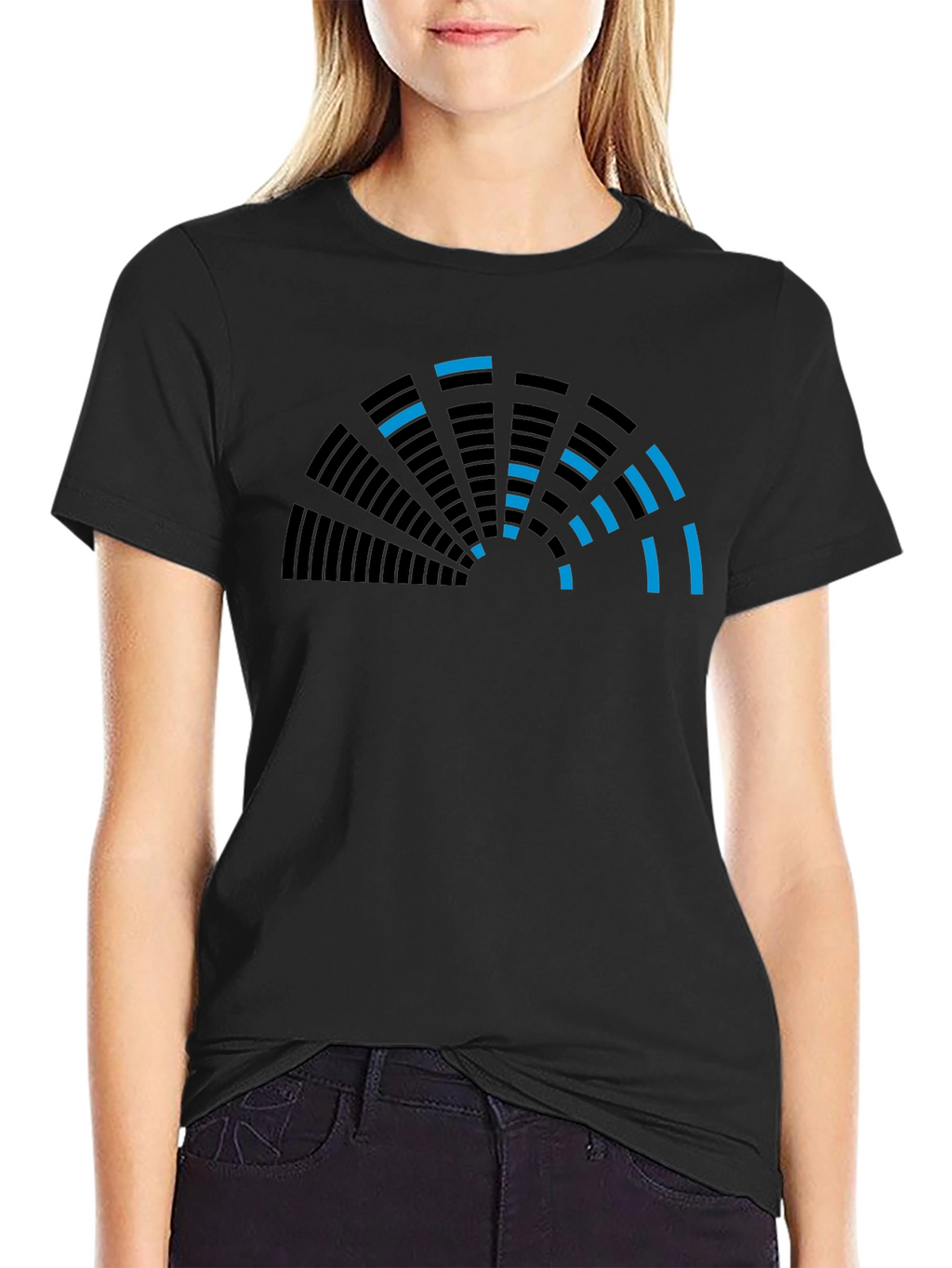 Equalizer Graphic Tee - Stylish Music Lover Shirt