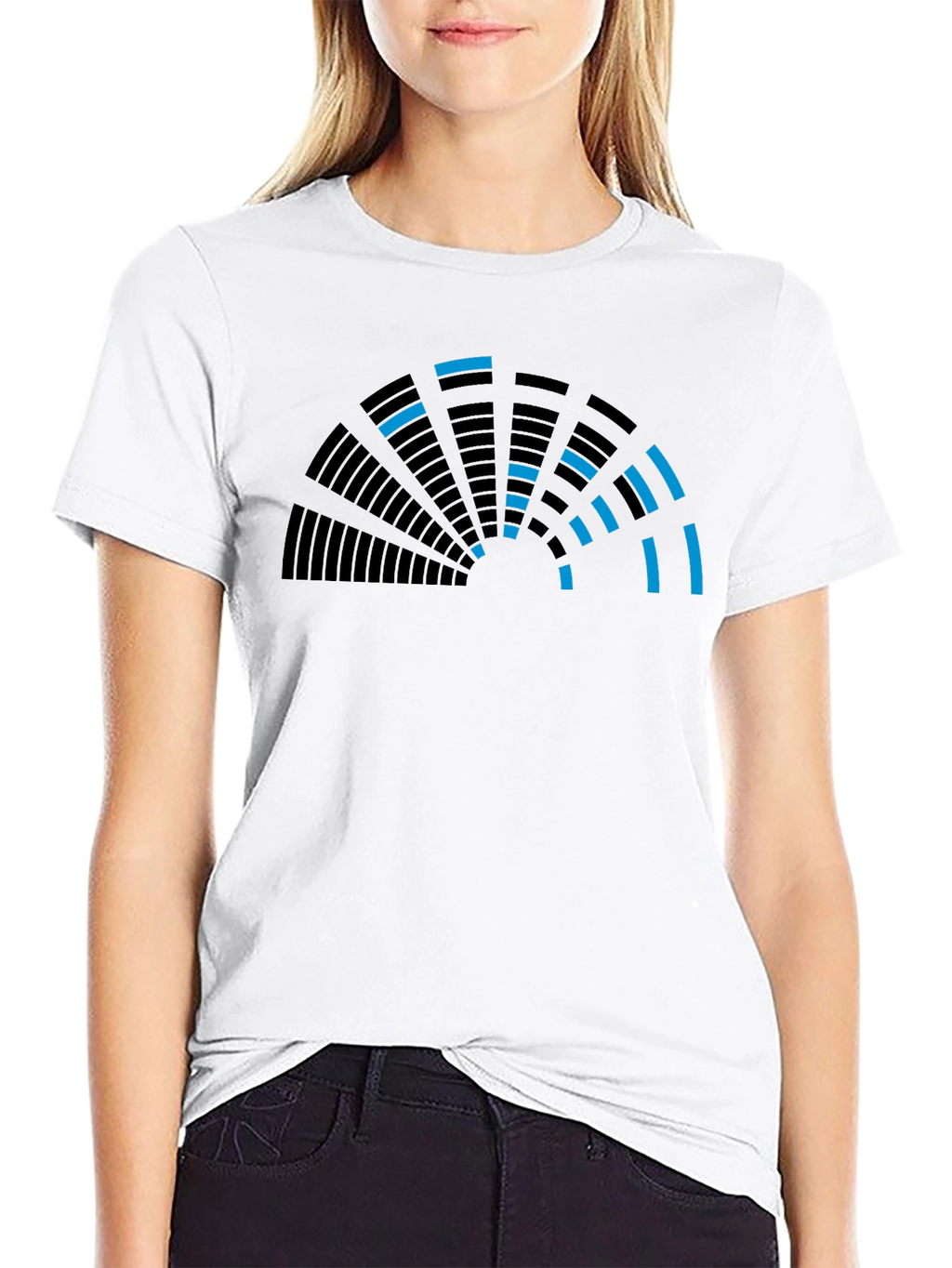 Equalizer Graphic Tee - Stylish Music Lover Shirt
