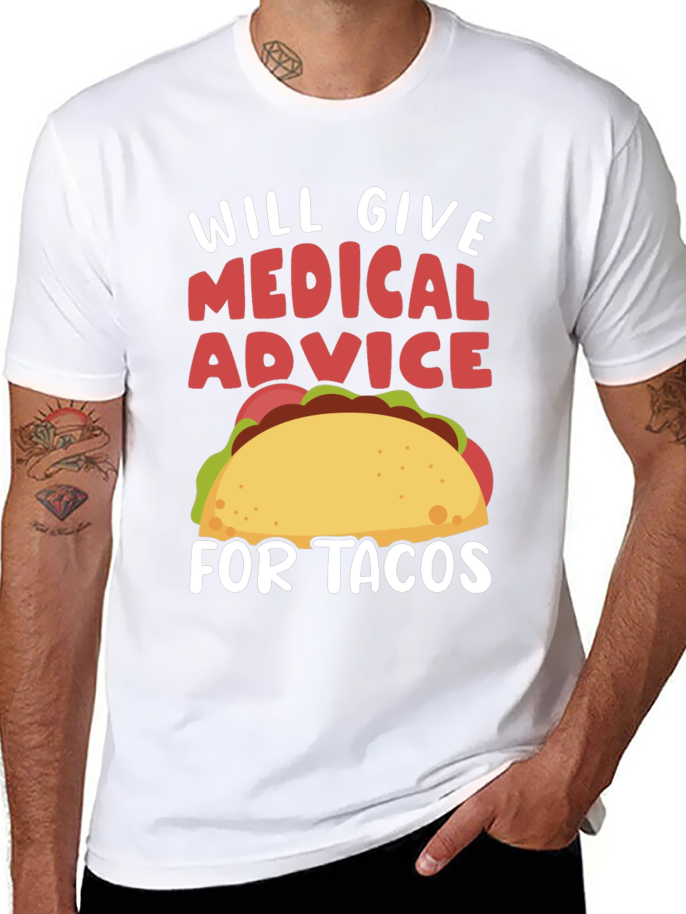Medical Advice for Tacos T-Shirt