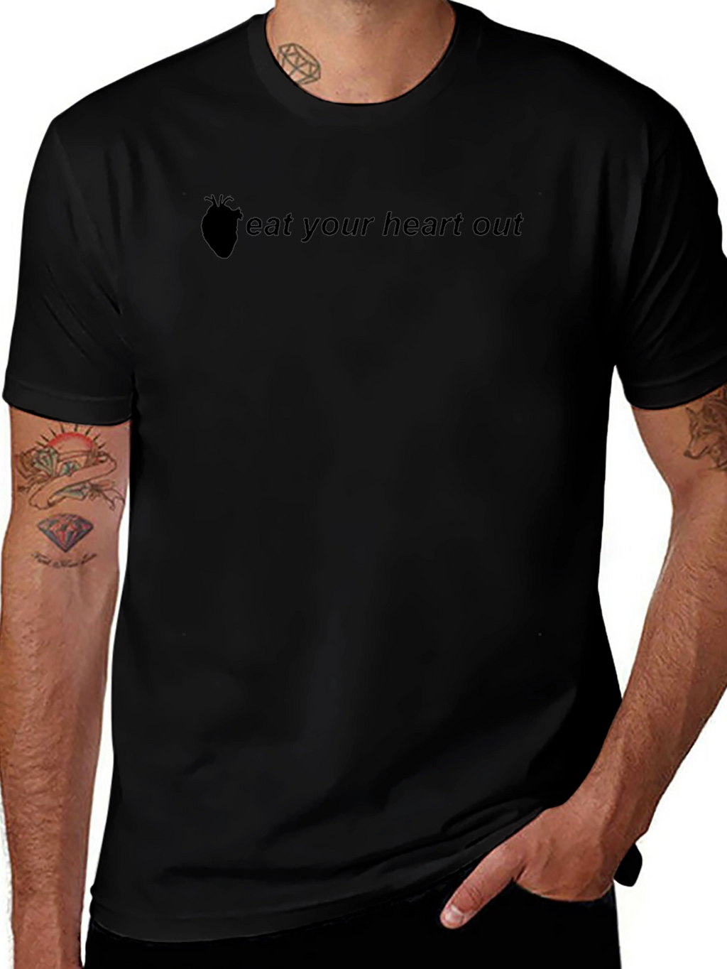 Eat Your Heart Out Graphic Tee - Unisex