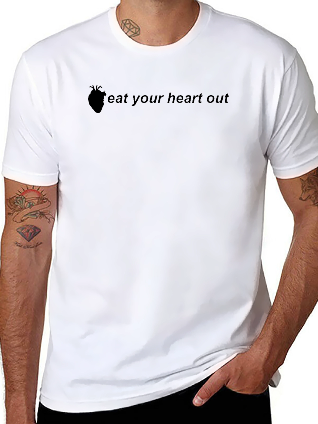 Eat Your Heart Out Graphic Tee - Unisex