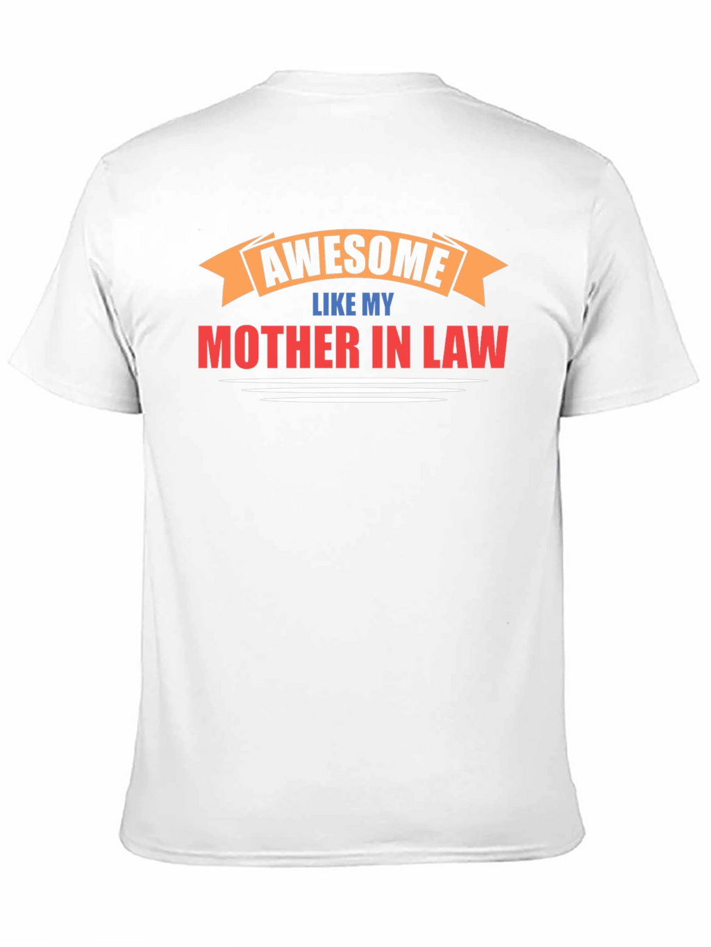 Awesome Like My Mother-in-Law Black Graphic Tee