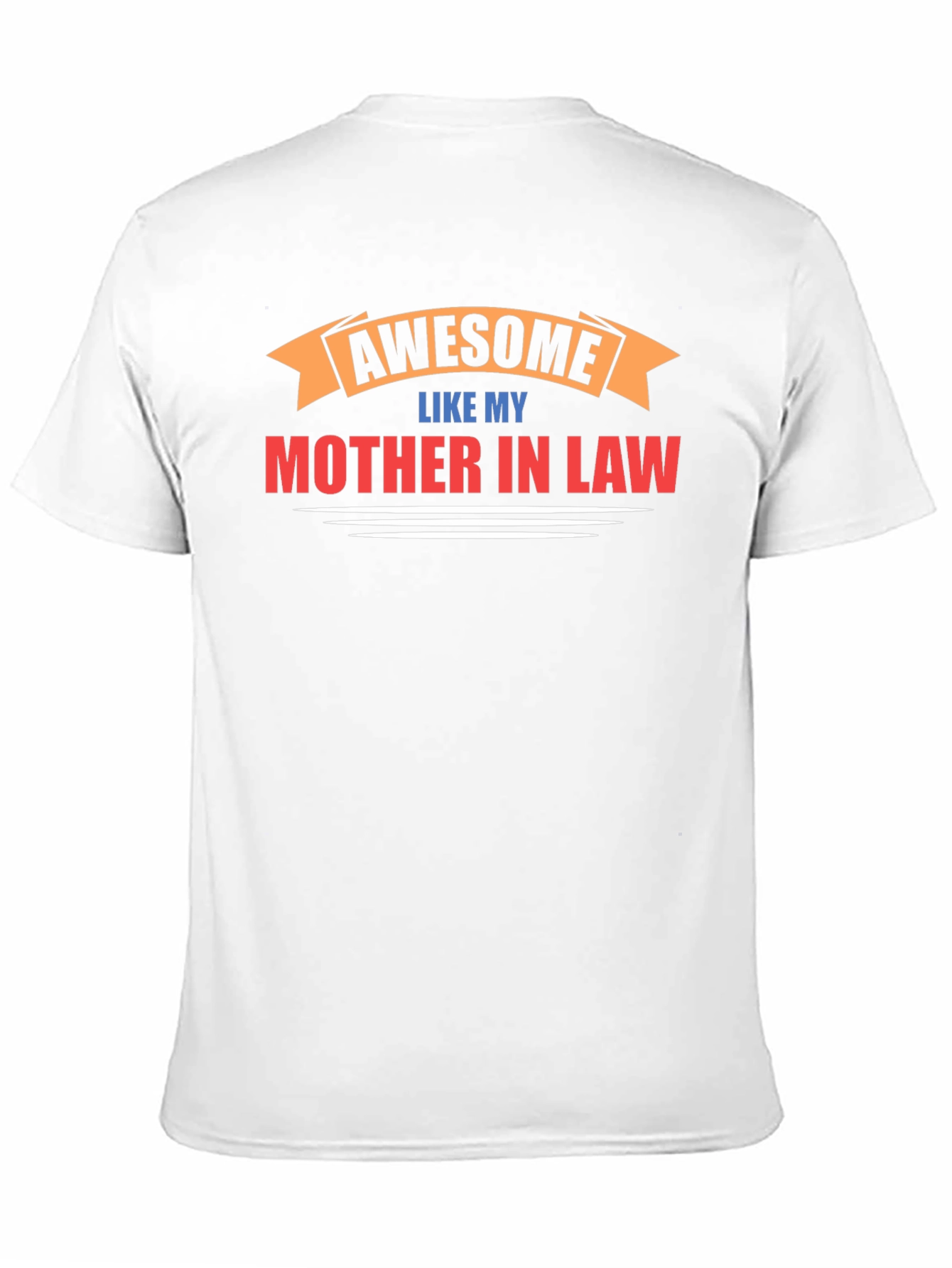 Awesome Like My Mother-in-Law Black Graphic Tee