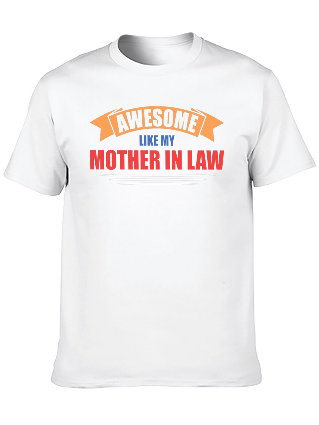 Awesome Like My Mother-in-Law Black Graphic Tee