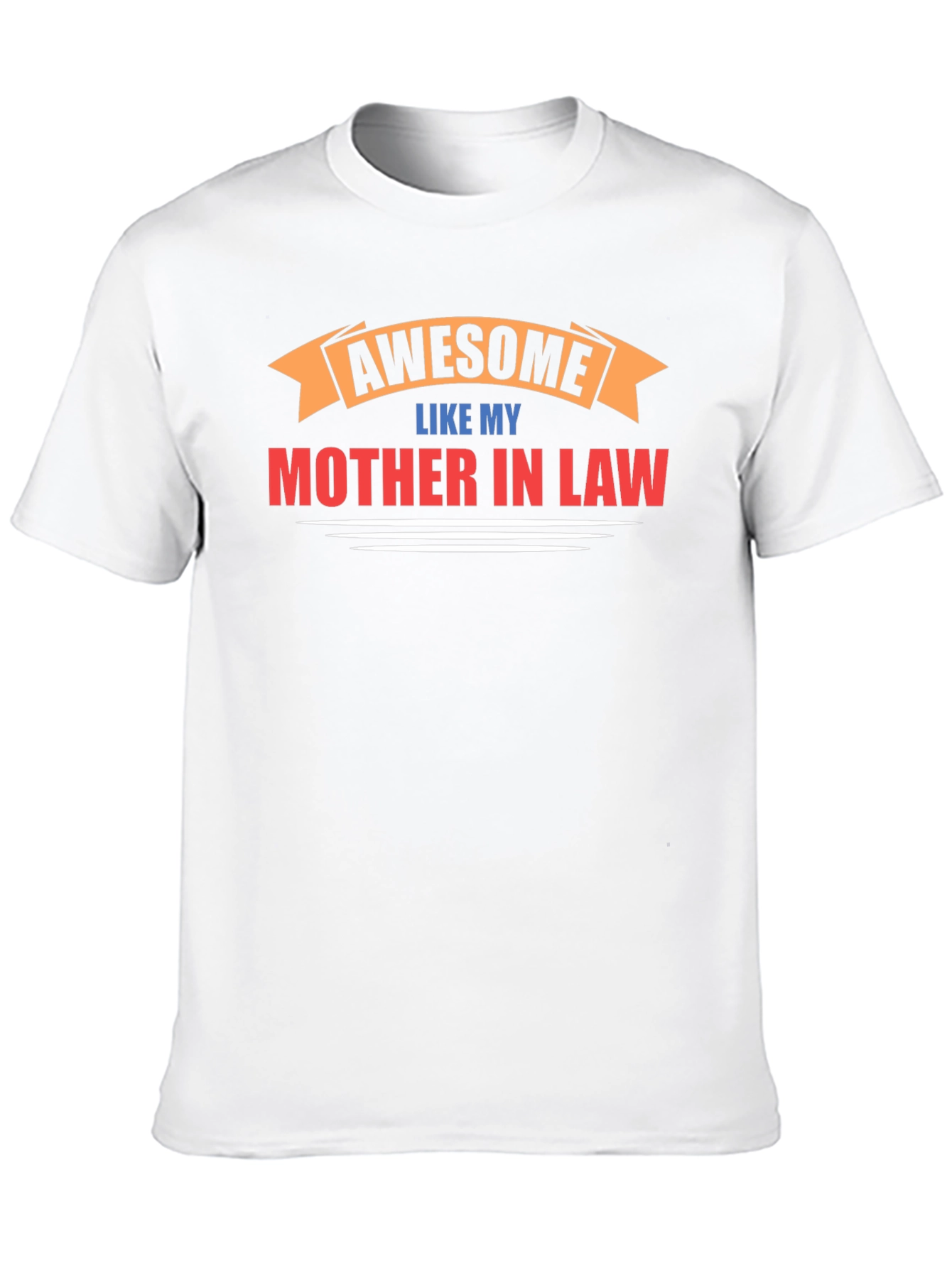 Awesome Like My Mother-in-Law Black Graphic Tee