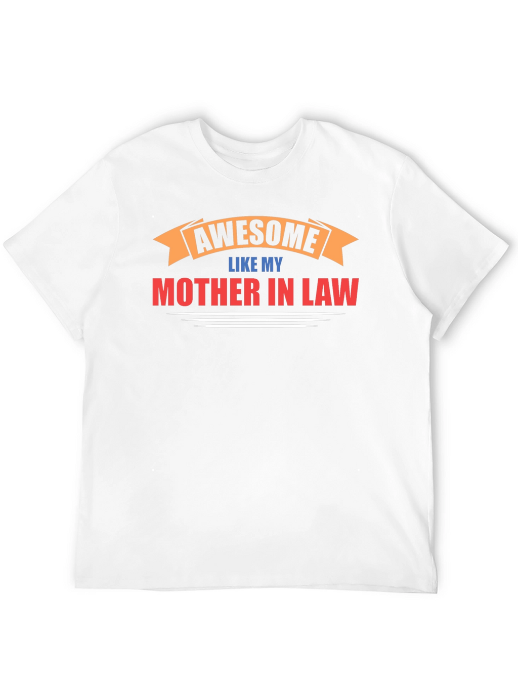 Awesome Like My Mother-in-Law Black Graphic Tee