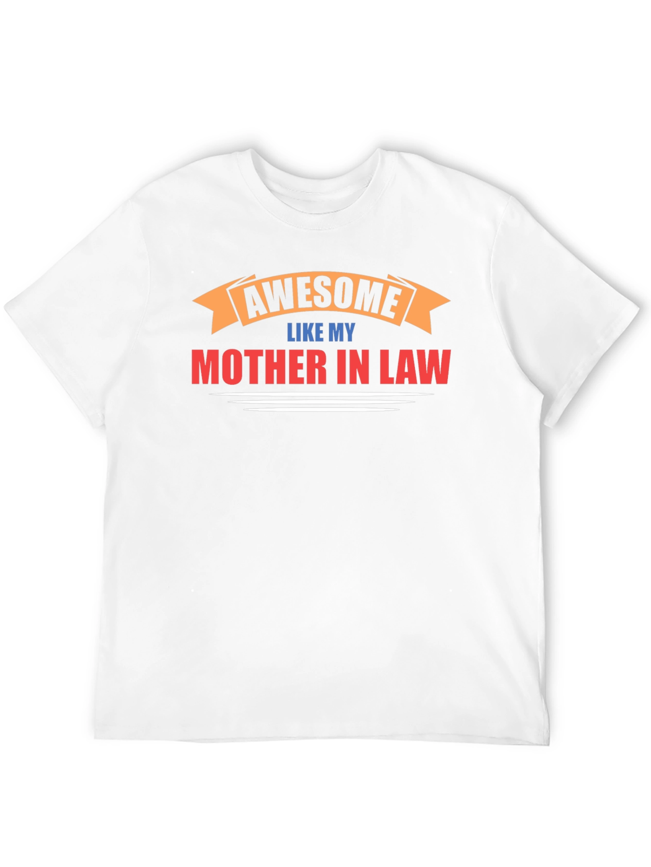 Awesome Like My Mother-in-Law Black Graphic Tee