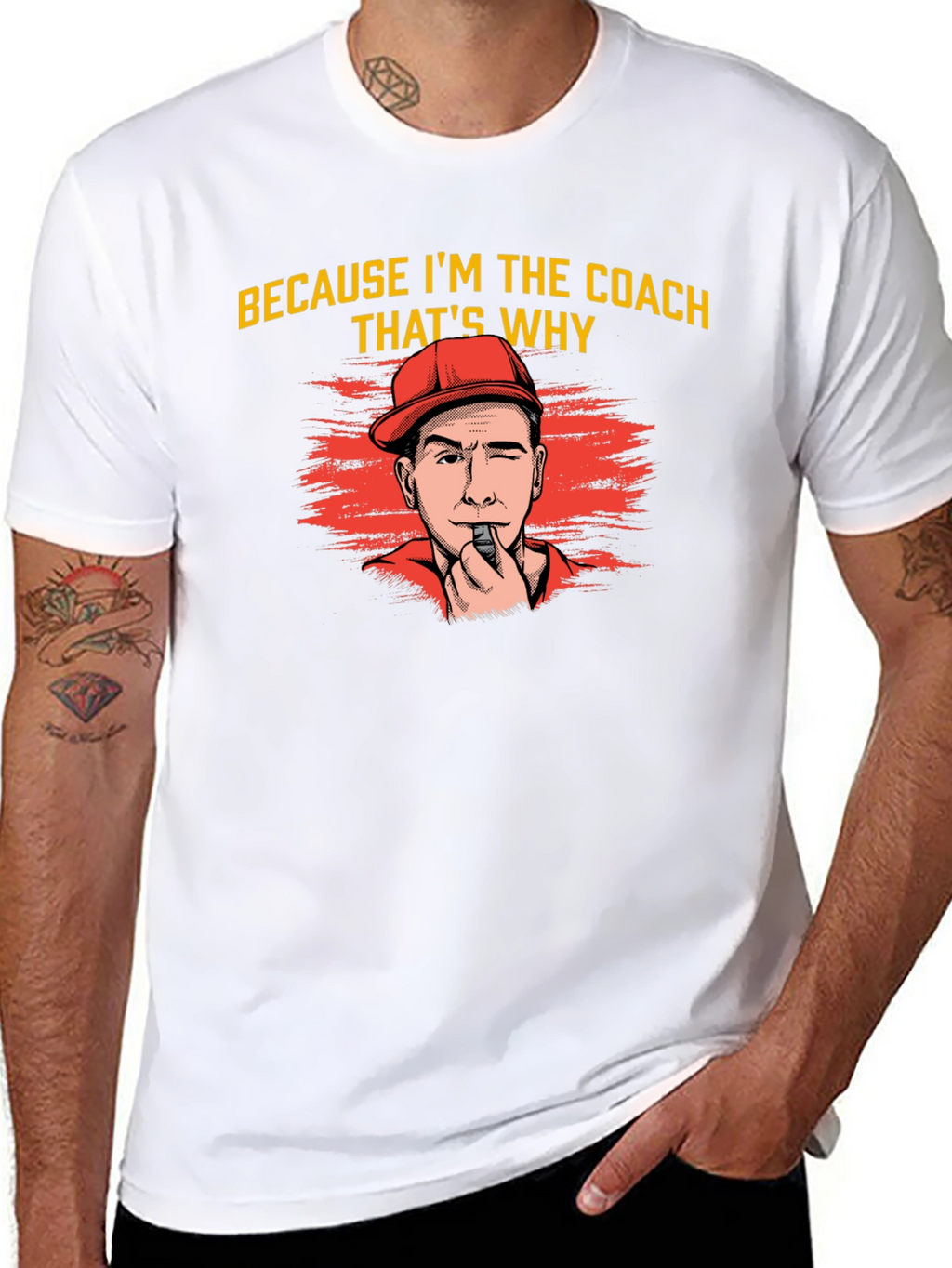 Because Im The Coach Thats Why T-Shirt
