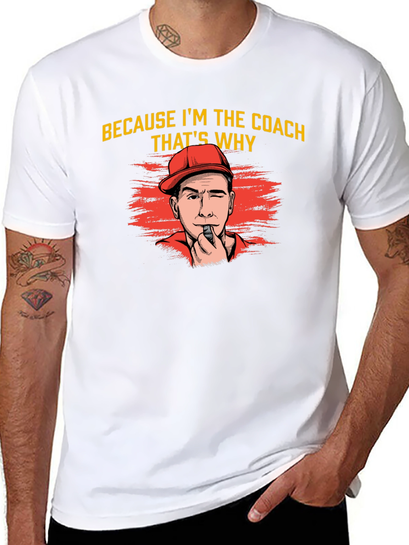 Because Im The Coach Thats Why T-Shirt