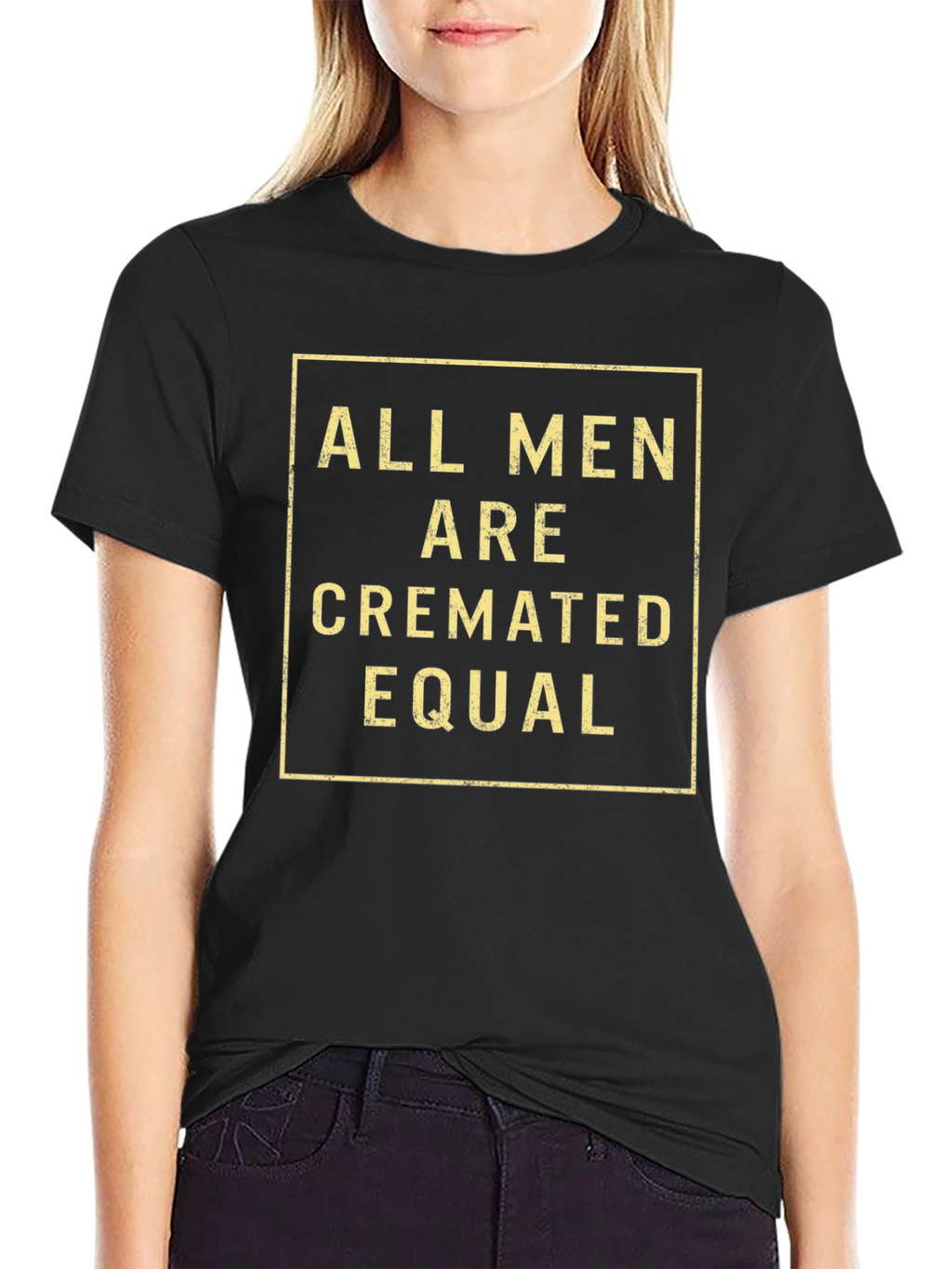 All Men Are Cremated Equal Graphic Tee