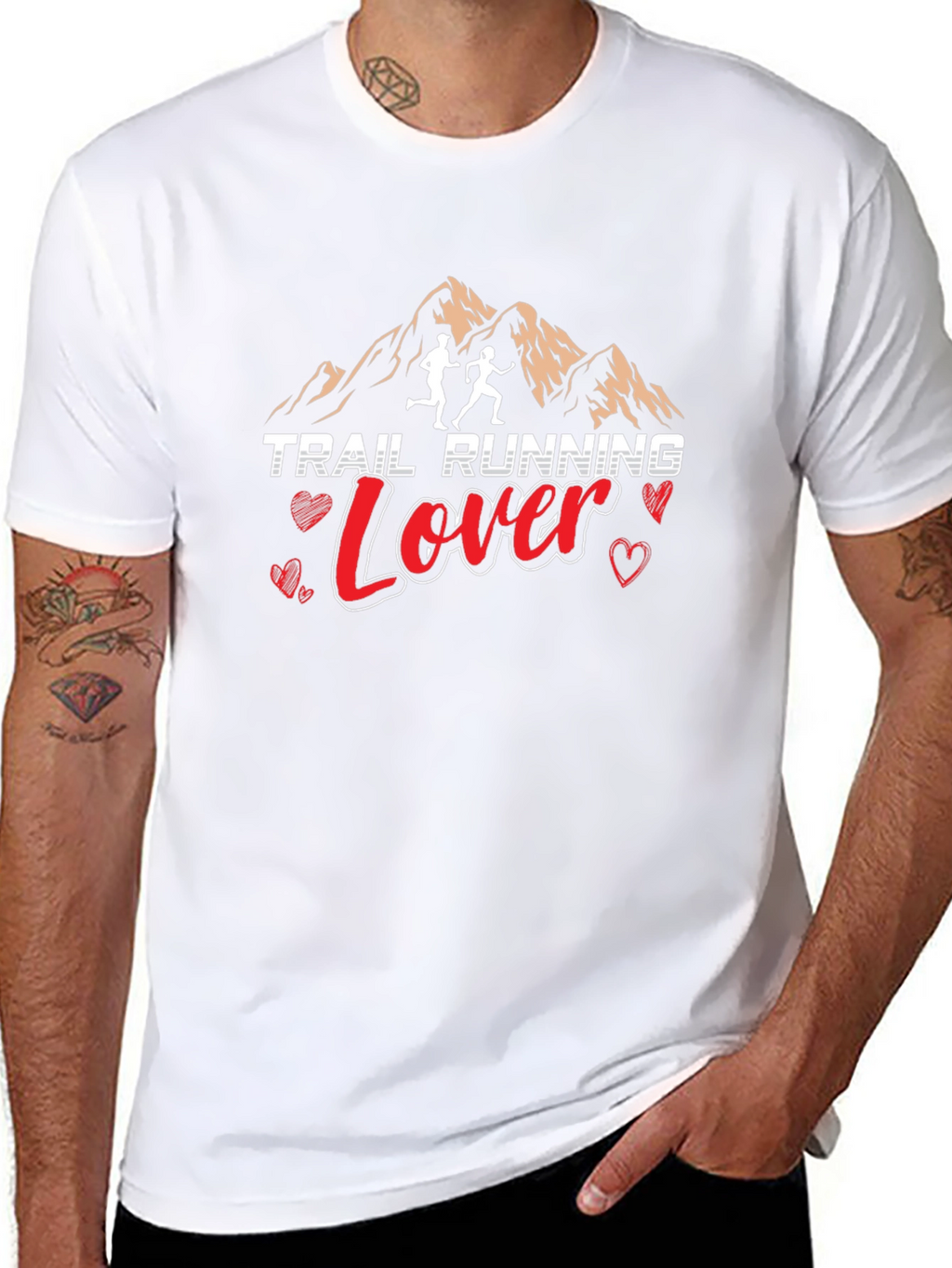 Trail Running Lover Graphic T-Shirt