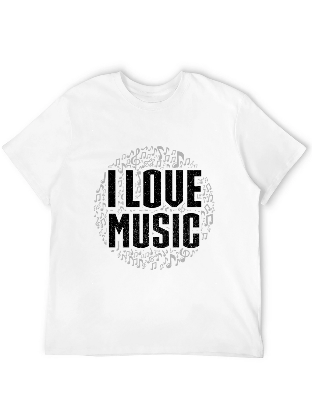 I Love Music Graphic T-Shirt