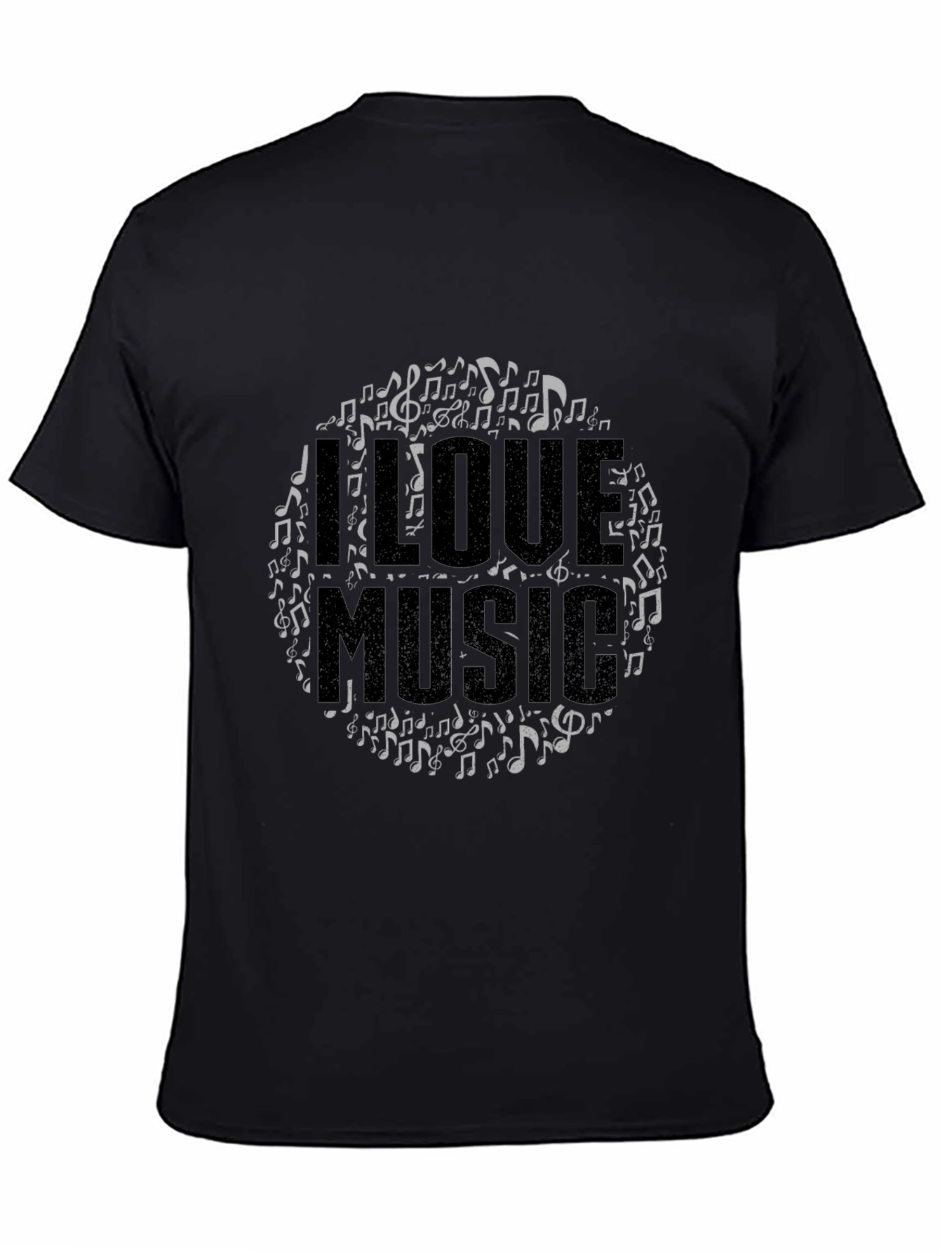 I Love Music Graphic T-Shirt