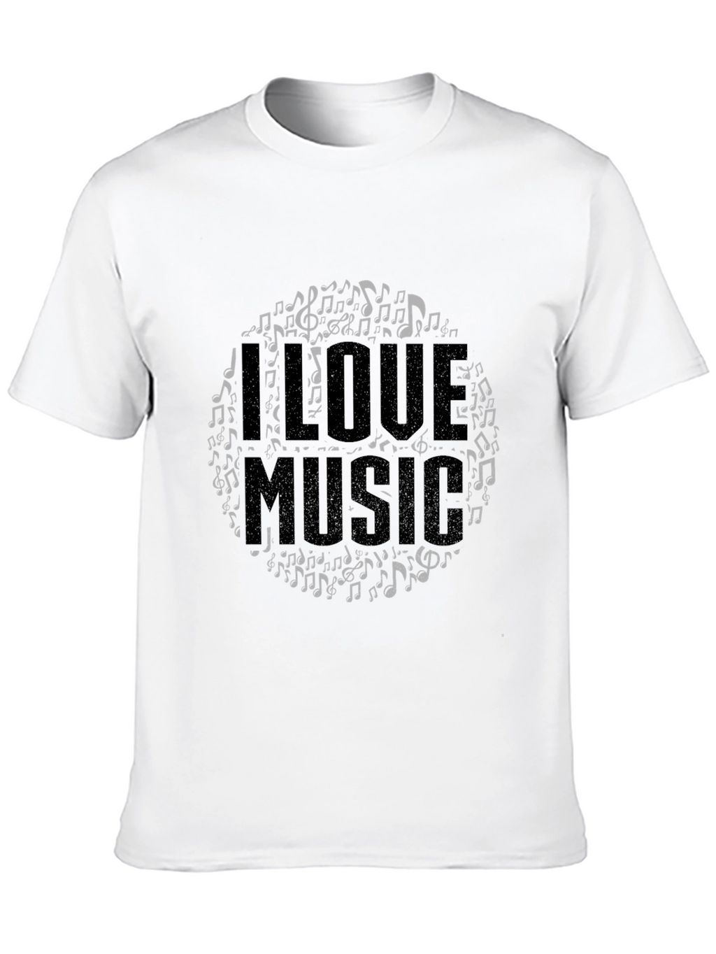 I Love Music Graphic T-Shirt