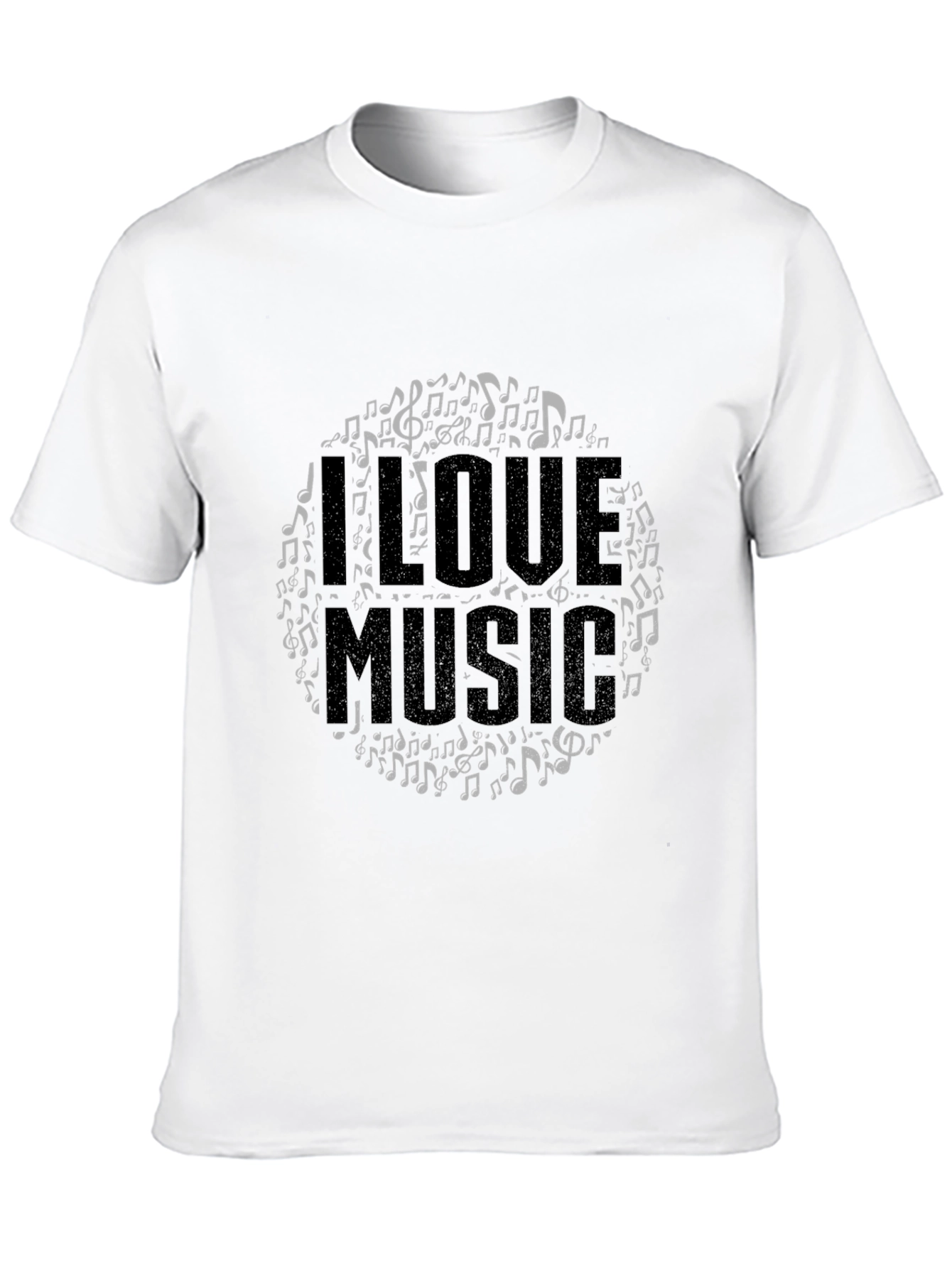 I Love Music Graphic T-Shirt