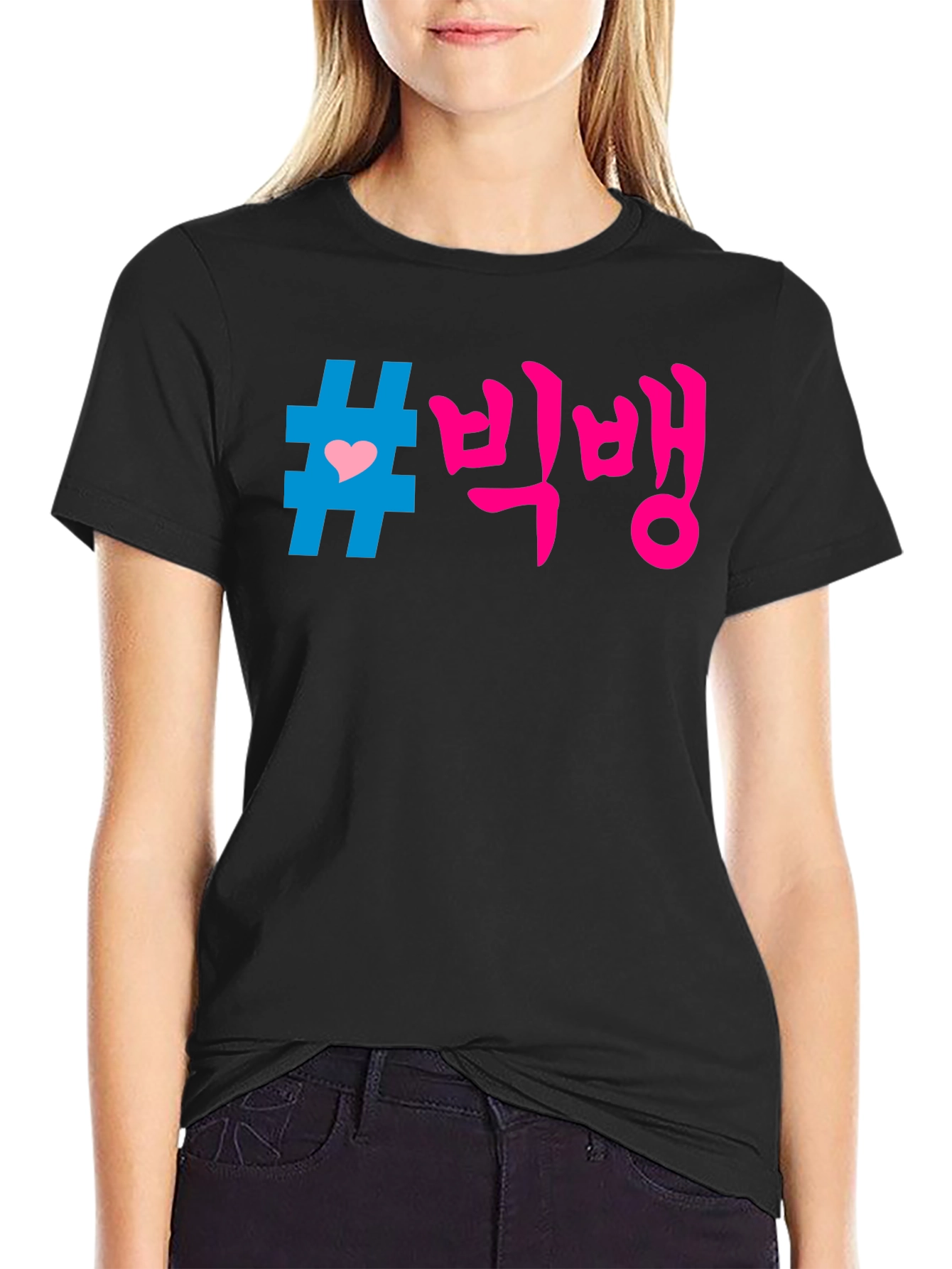 BigBang Hashtag Graphic Tee - Kpop Fan Shirt