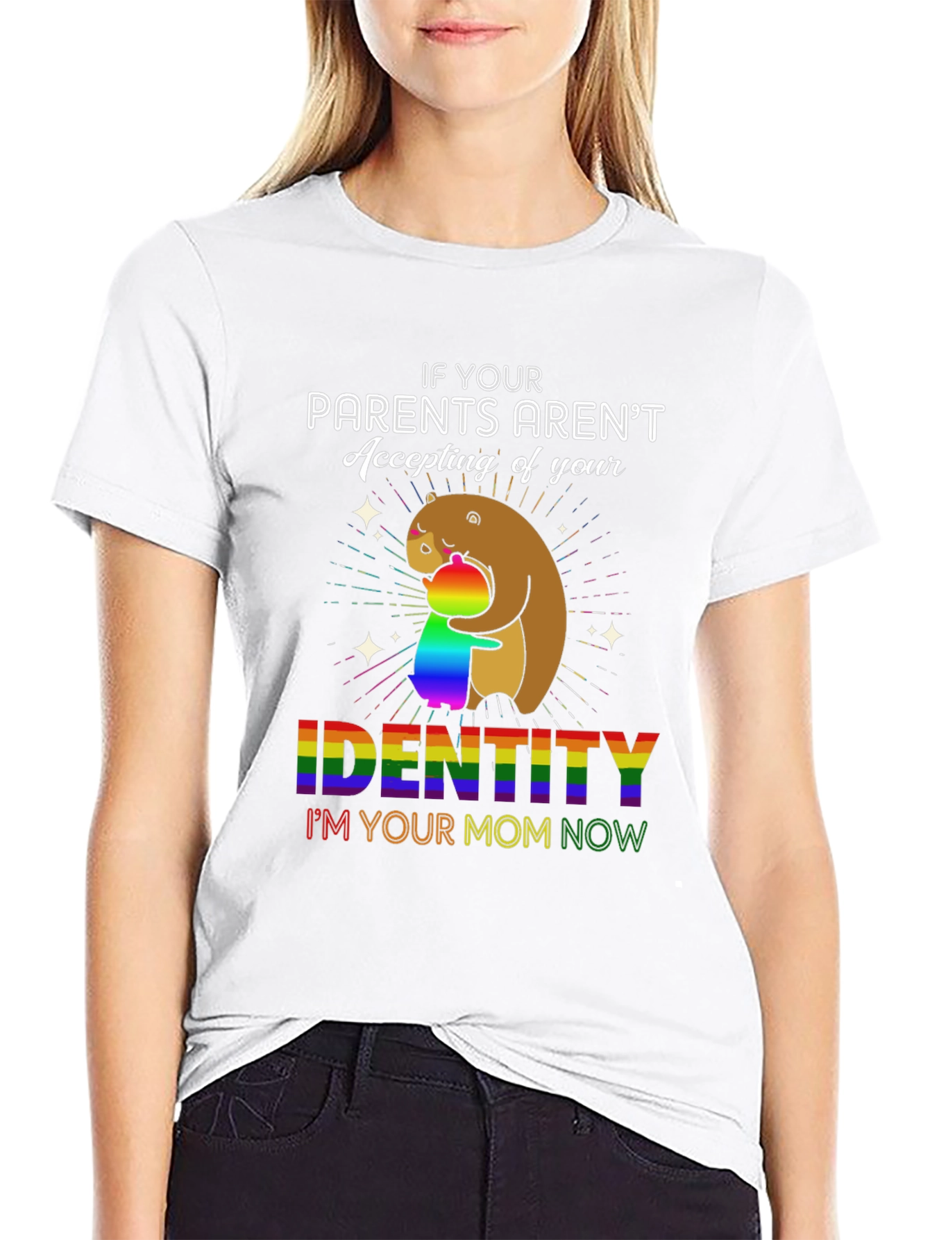 LGBTQ Pride Im Your Mom Now T-Shirt