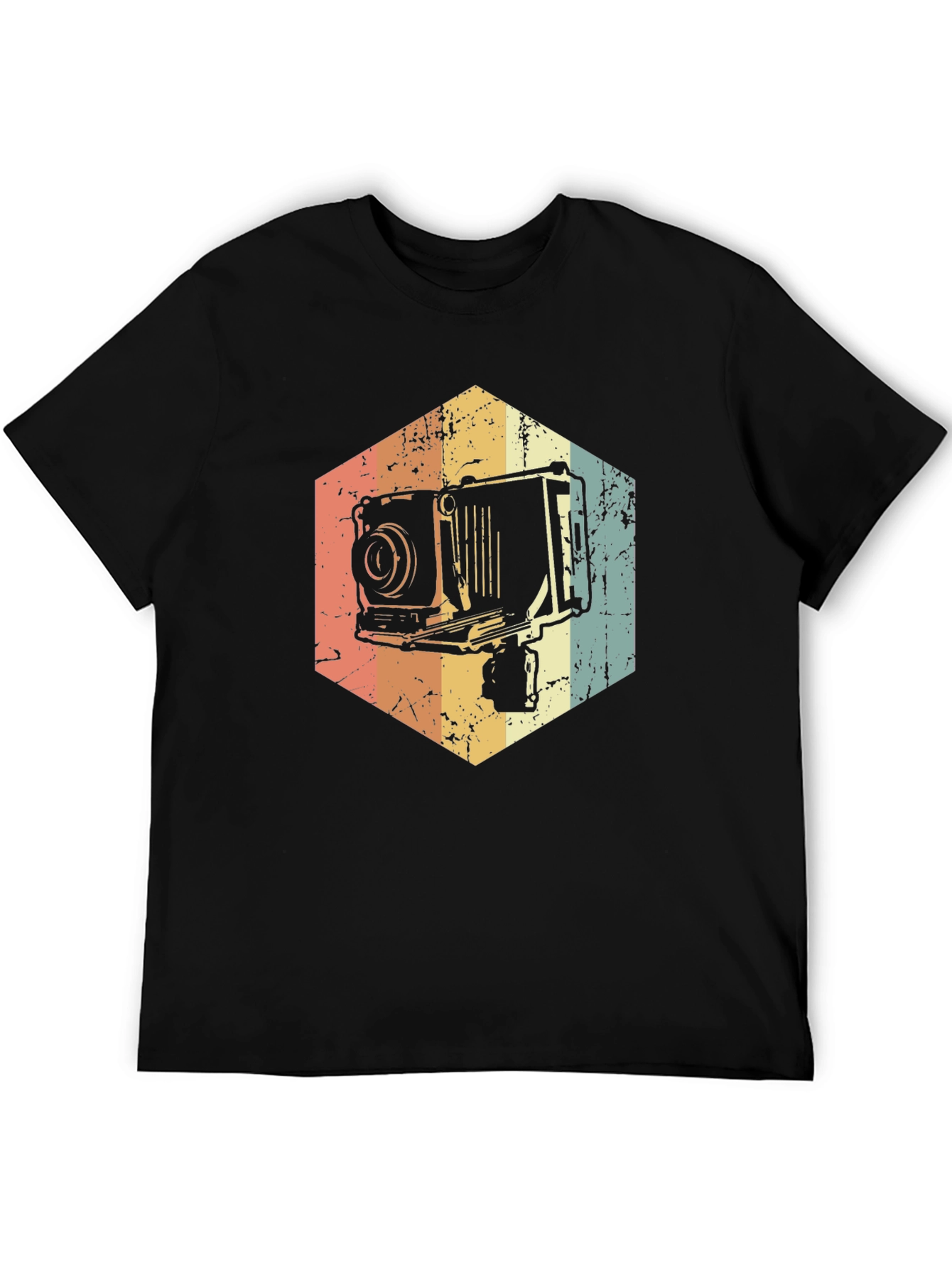 Vintage Camera Graphic Tee - Retro Photographer Shirt