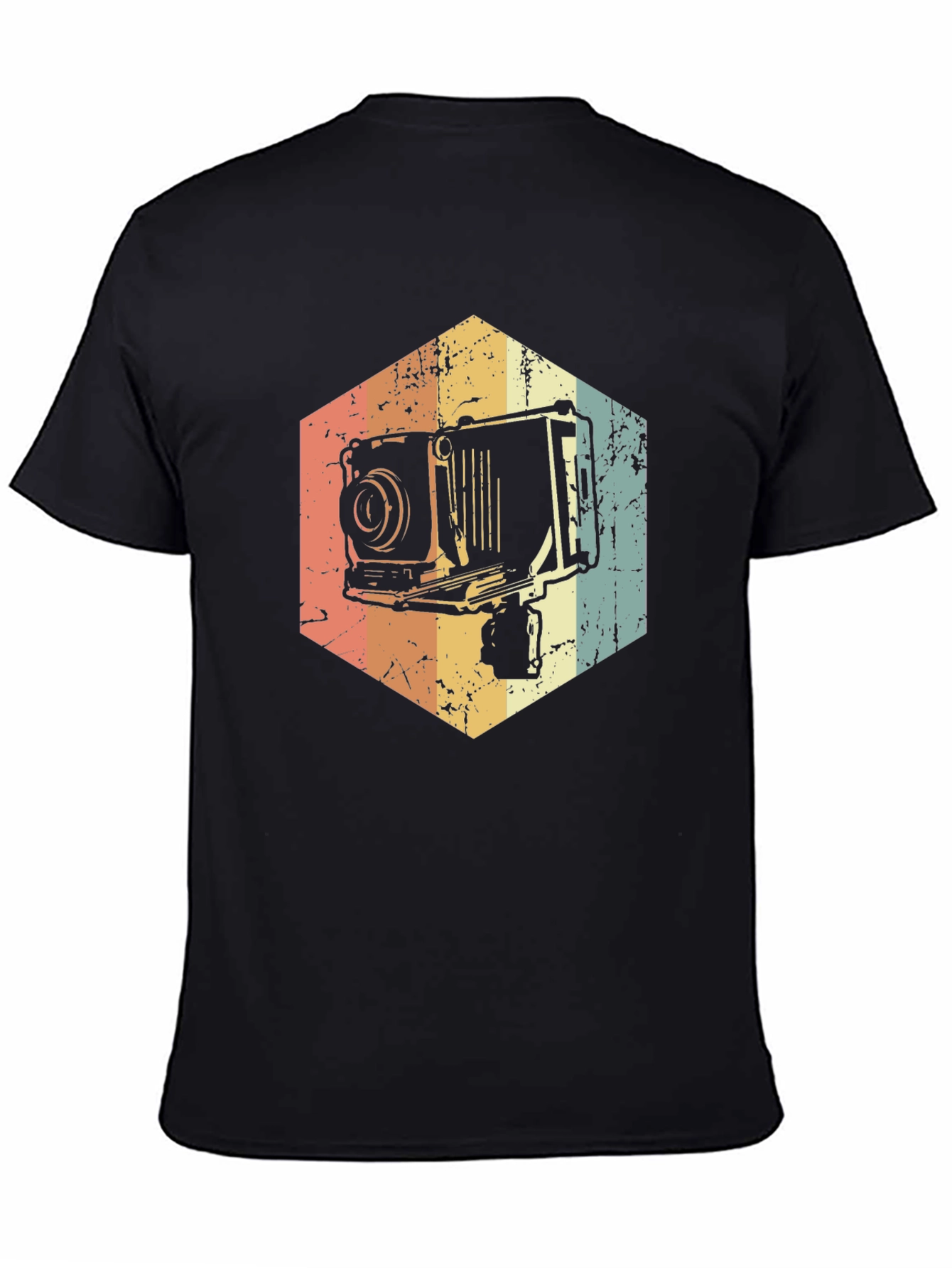 Vintage Camera Graphic Tee - Retro Photographer Shirt