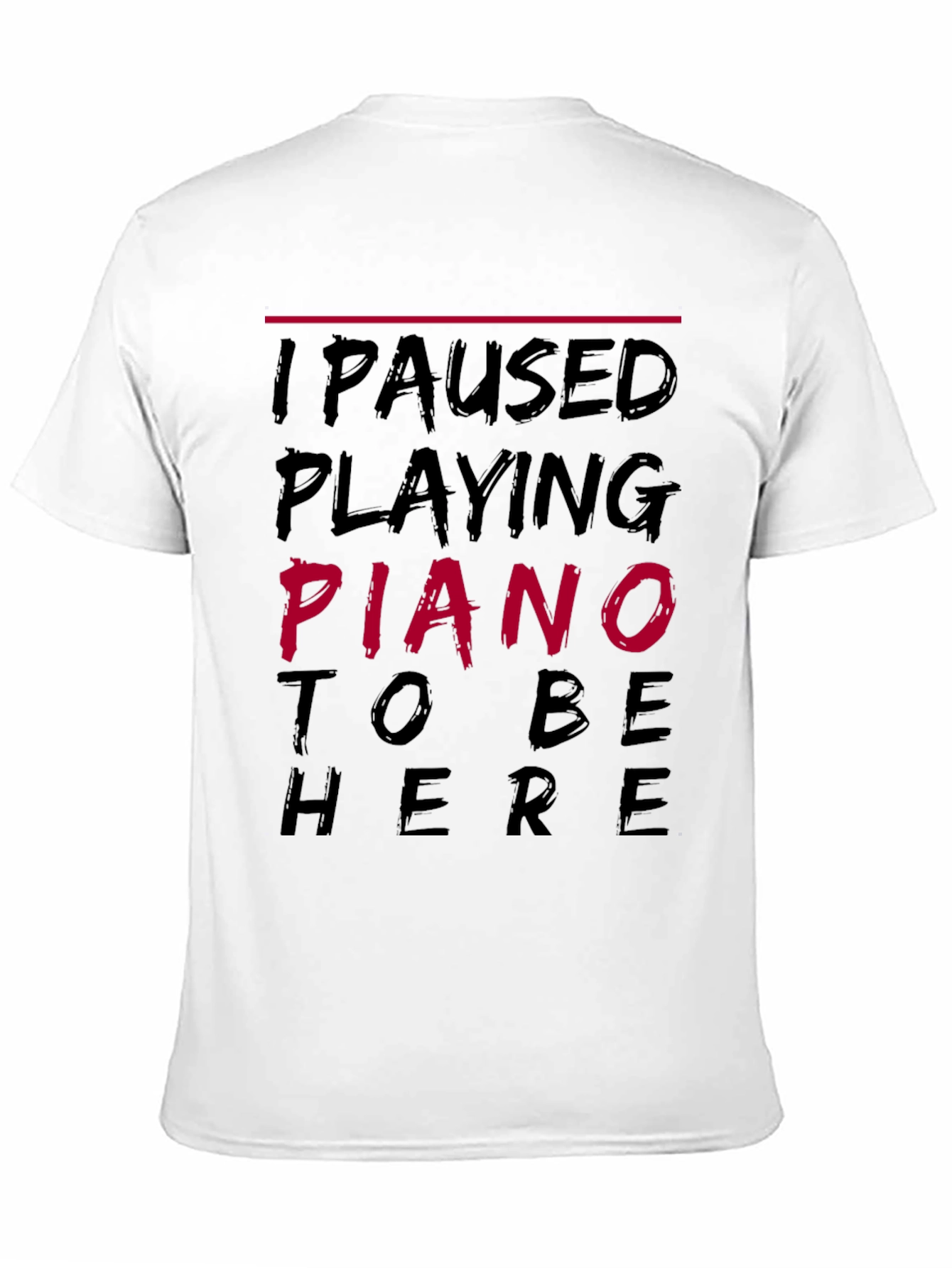 Piano Player Humor T-Shirt