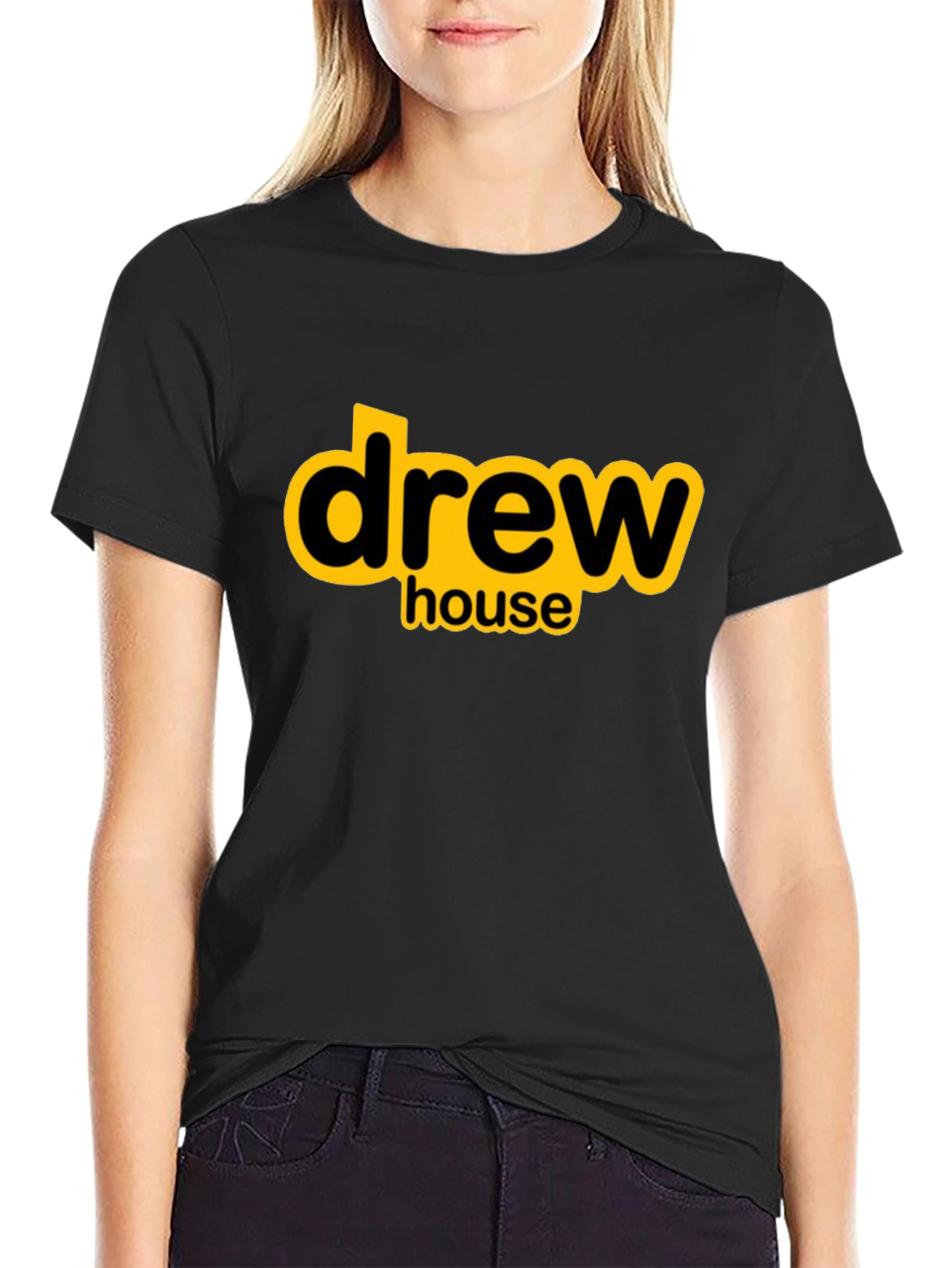 Drew House Black T-Shirt