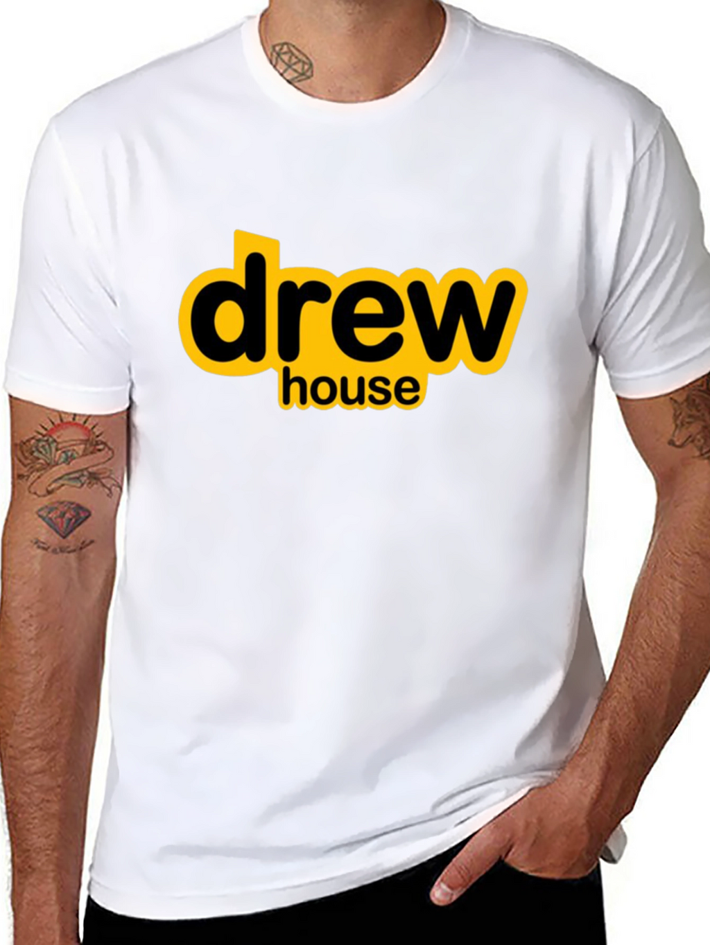 Drew House Black T-Shirt