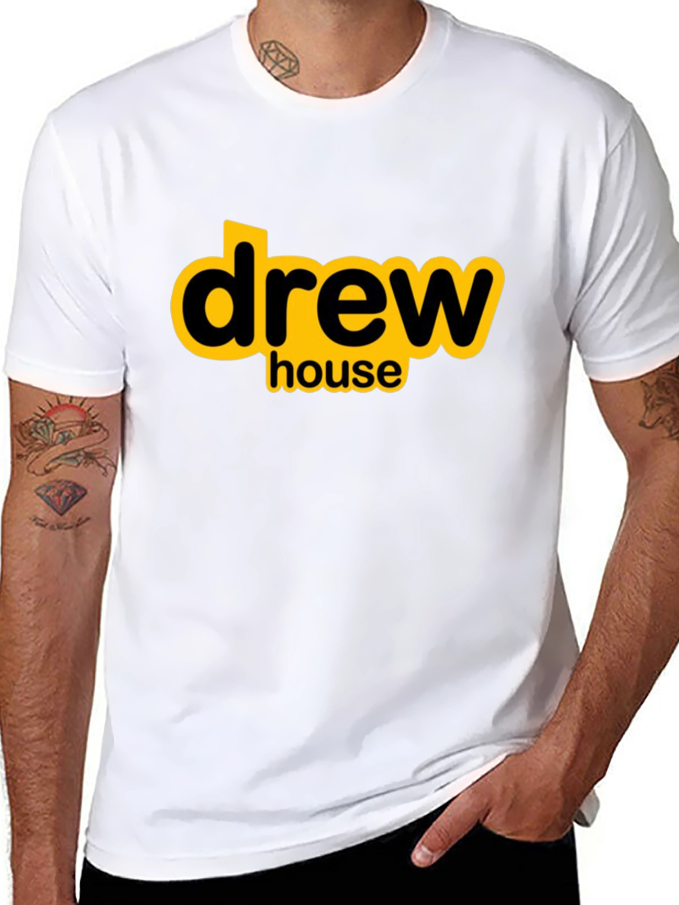 Drew House Black T-Shirt