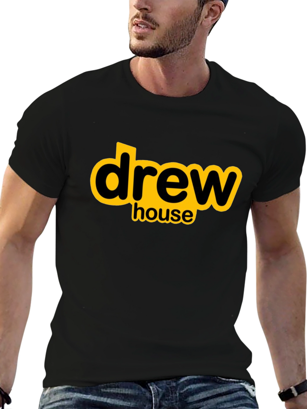 Drew House Black T-Shirt