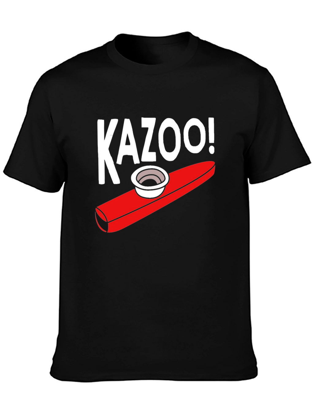 Kazoo Graphic T-Shirt - Fun Musical Tee