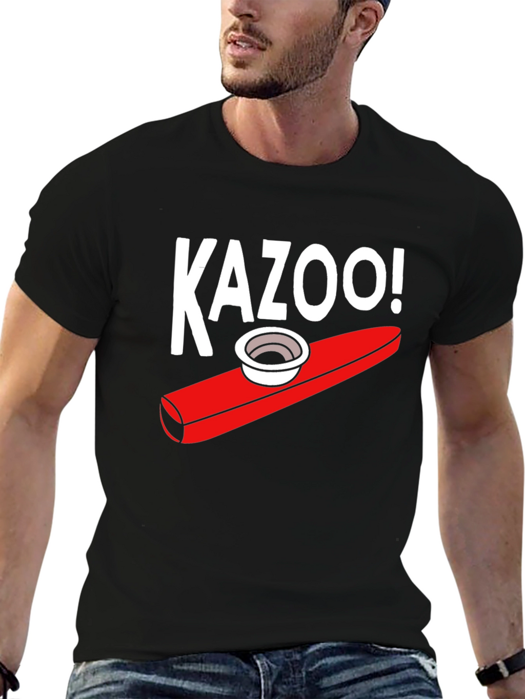 Kazoo Graphic T-Shirt - Fun Musical Tee