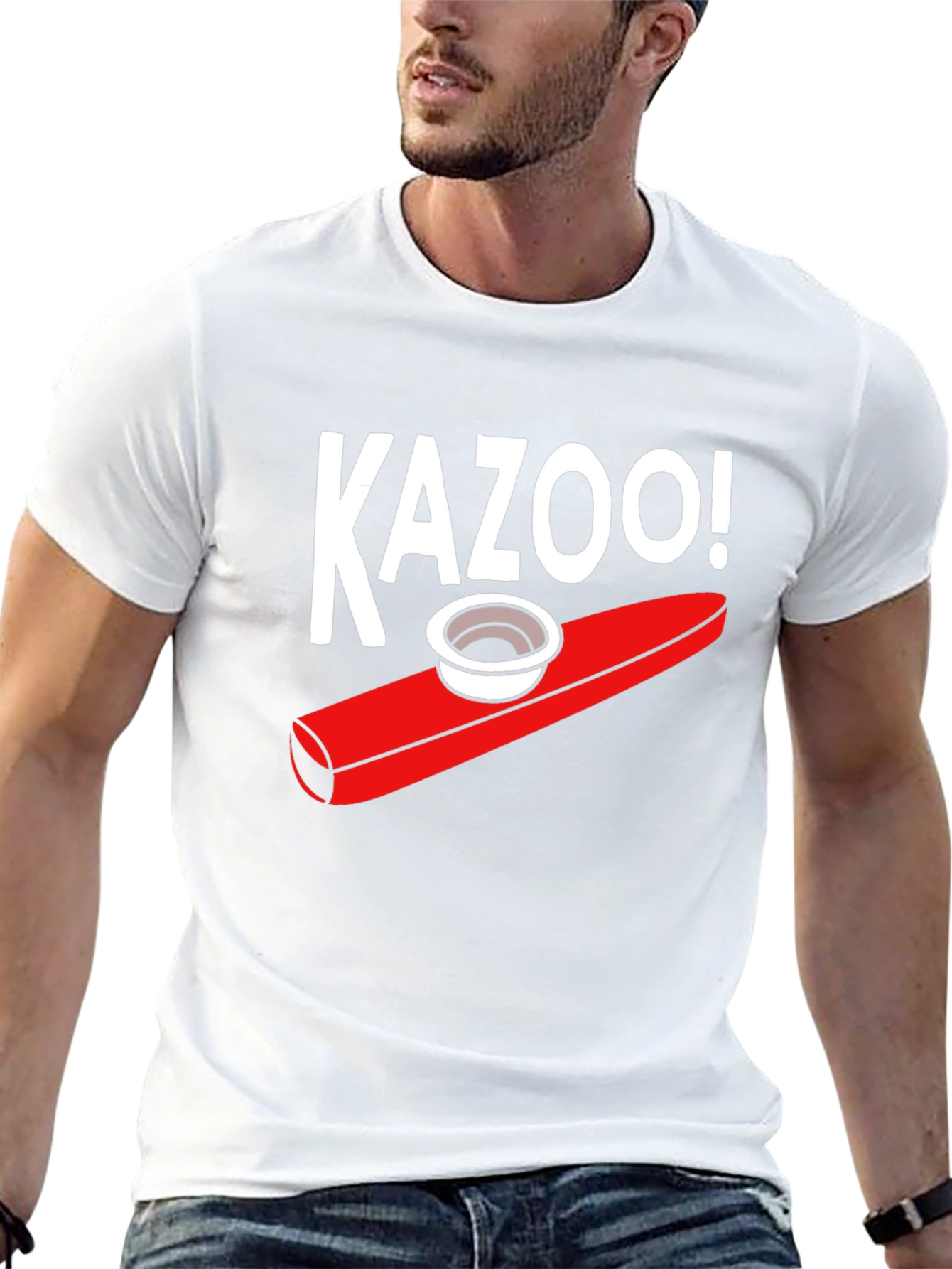 Kazoo Graphic T-Shirt - Fun Musical Tee