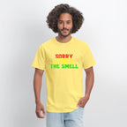 'Sorry for the Smell' Funny Weed Stoner Unisex Tee