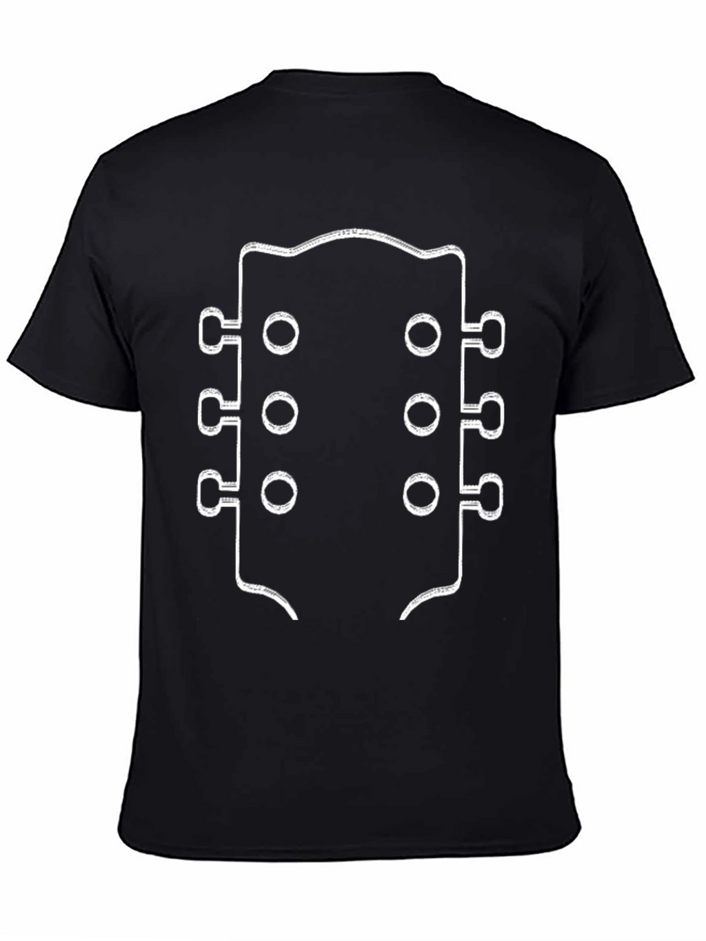Guitar Headstock Graphic T-Shirt