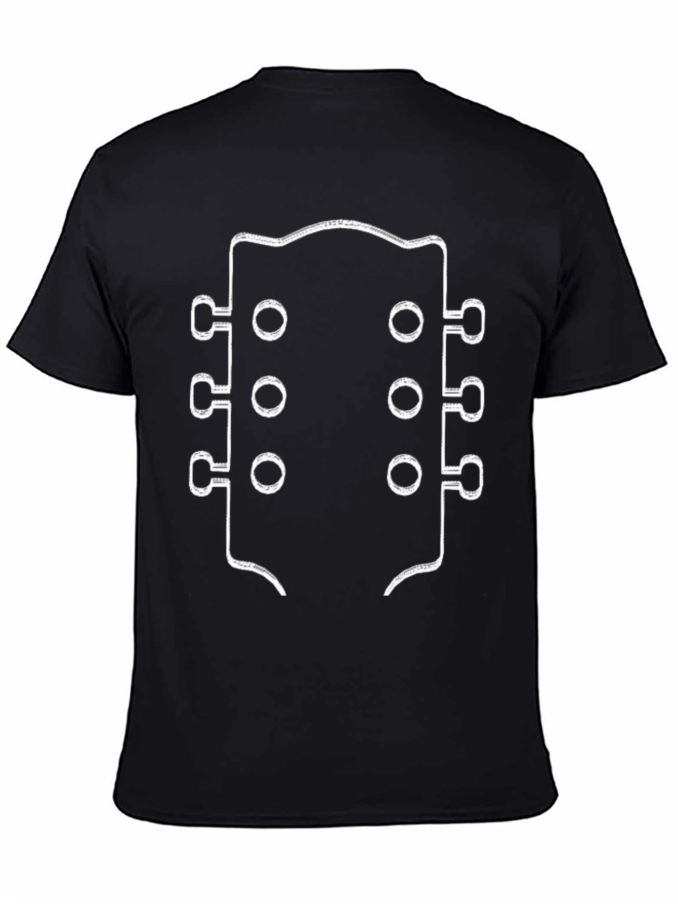 Guitar Headstock Graphic T-Shirt