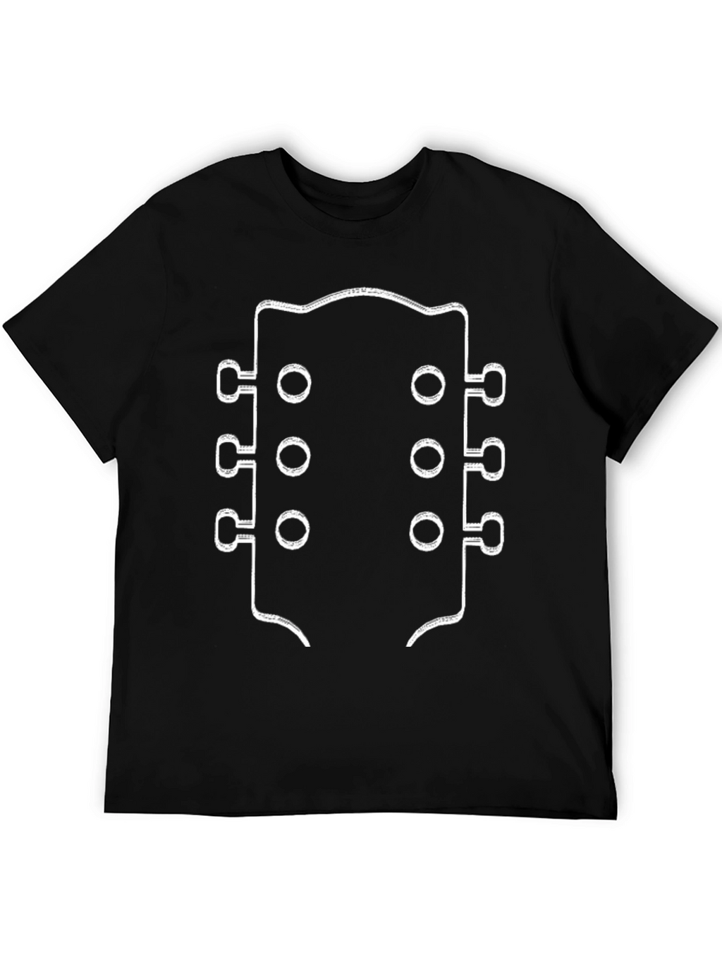 Guitar Headstock Graphic T-Shirt