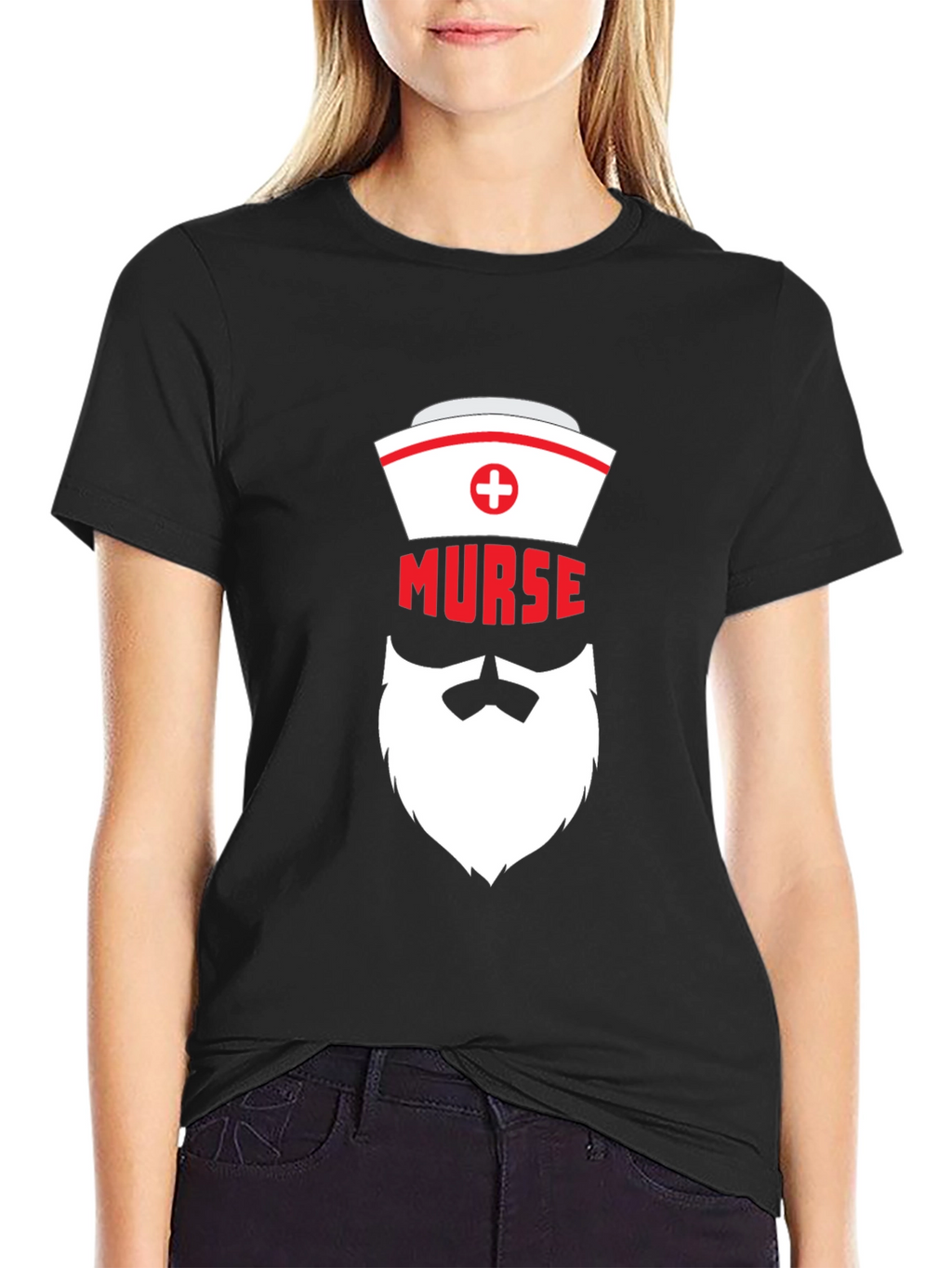 Murse T-Shirt - Bearded Nurse Humor Tee