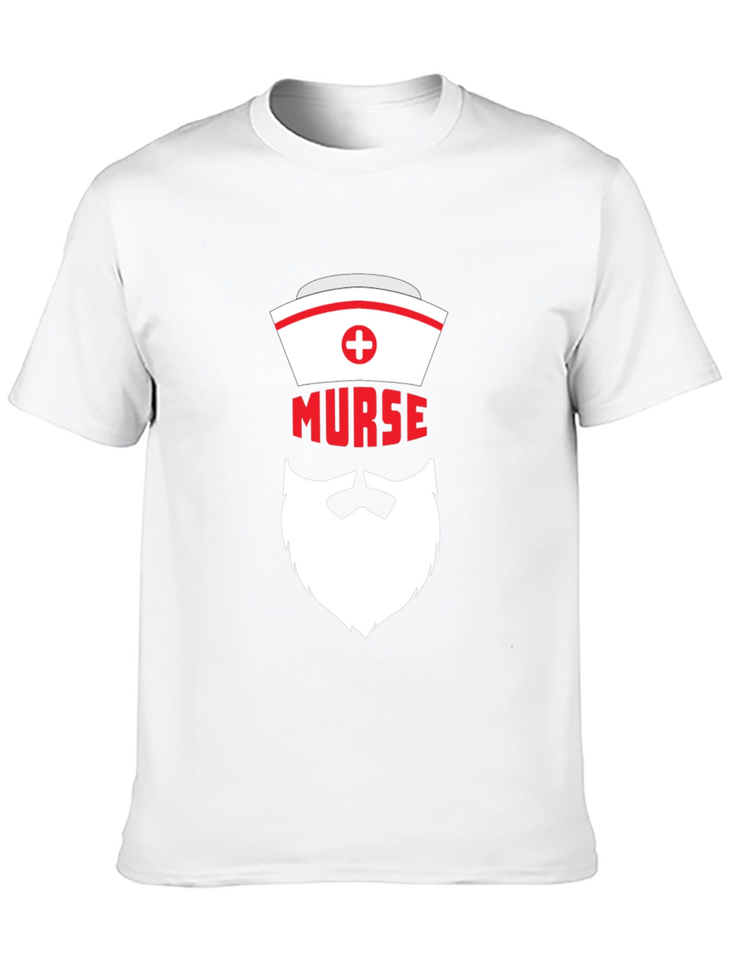 Murse T-Shirt - Bearded Nurse Humor Tee