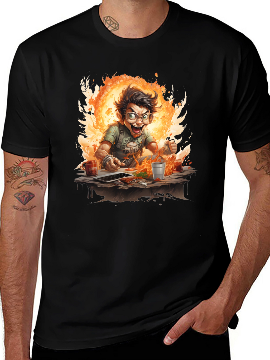 Spicy Ramen Challenge Graphic Tee