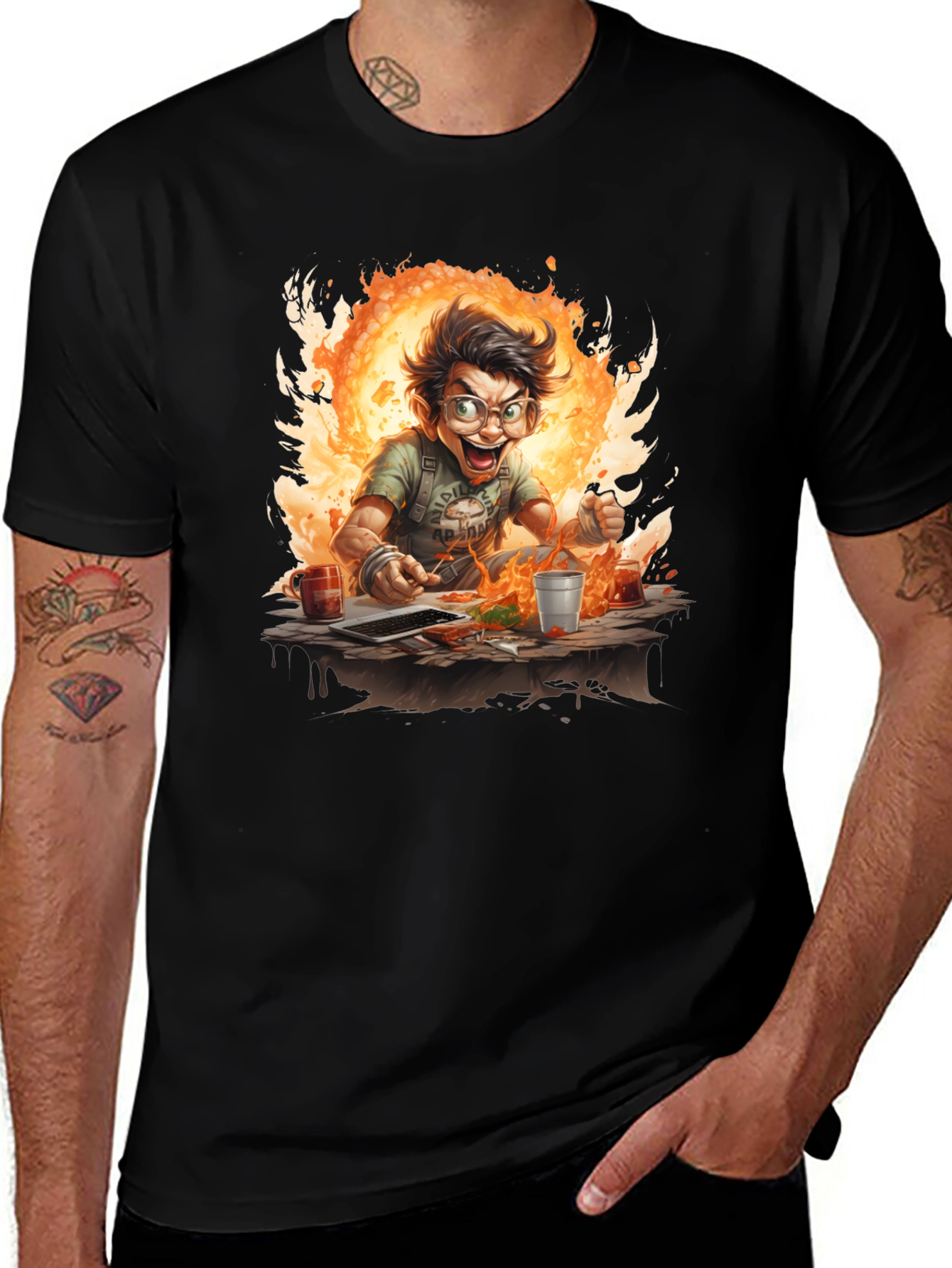 Spicy Ramen Challenge Graphic Tee