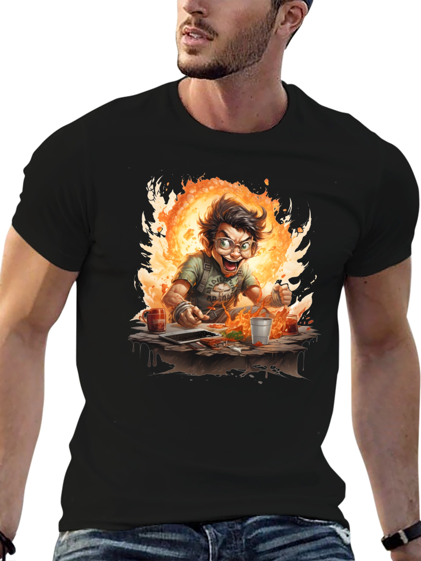 Spicy Ramen Challenge Graphic Tee