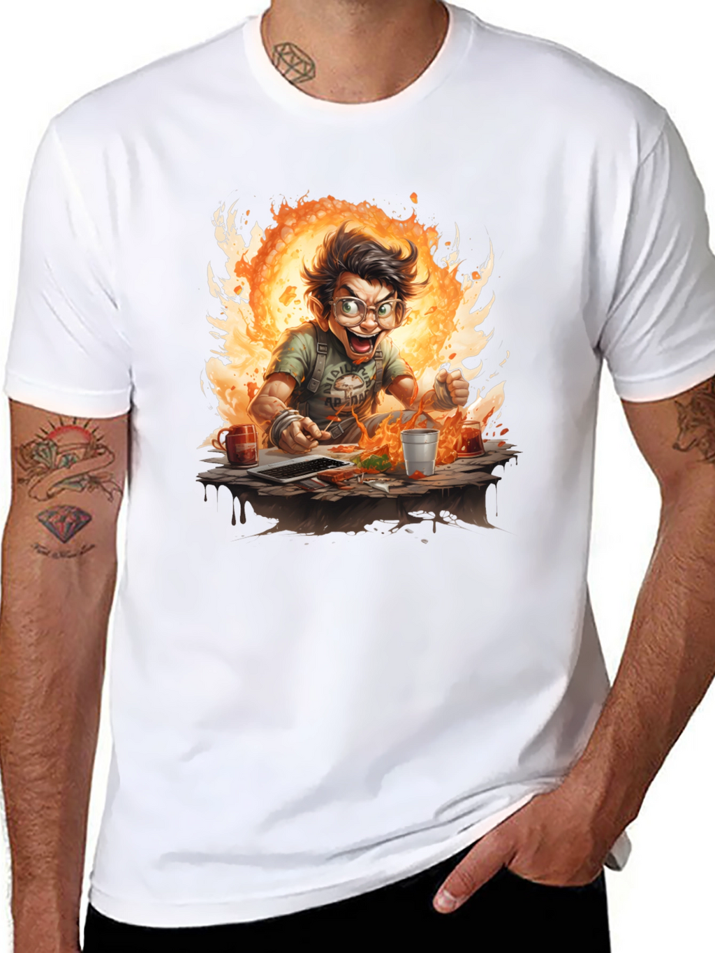 Spicy Ramen Challenge Graphic Tee