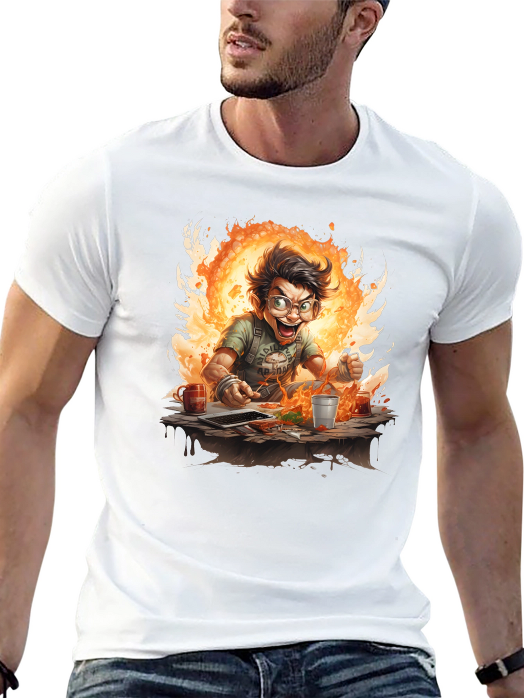 Spicy Ramen Challenge Graphic Tee