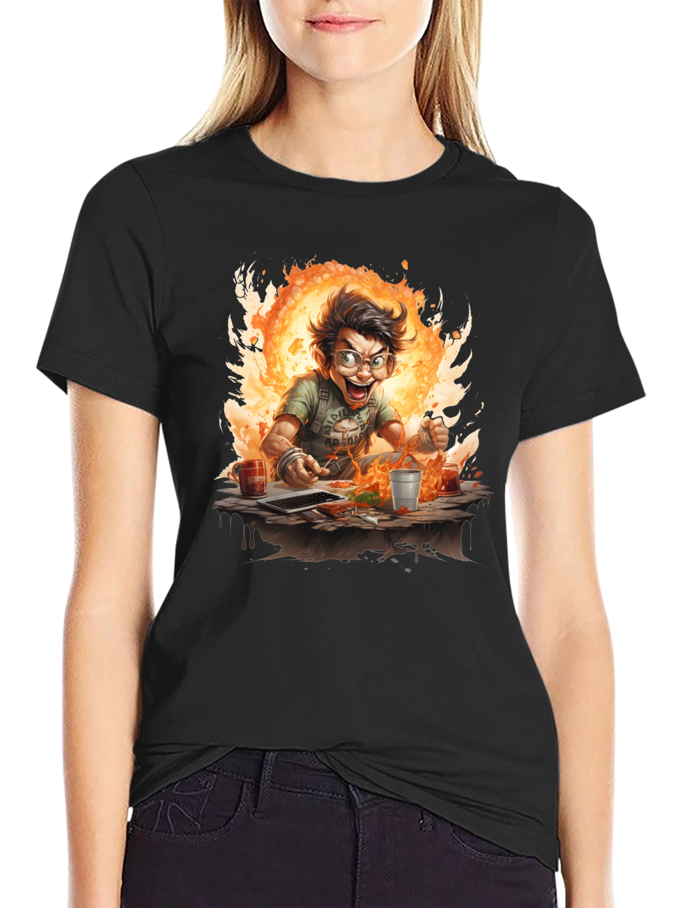 Spicy Ramen Challenge Graphic Tee