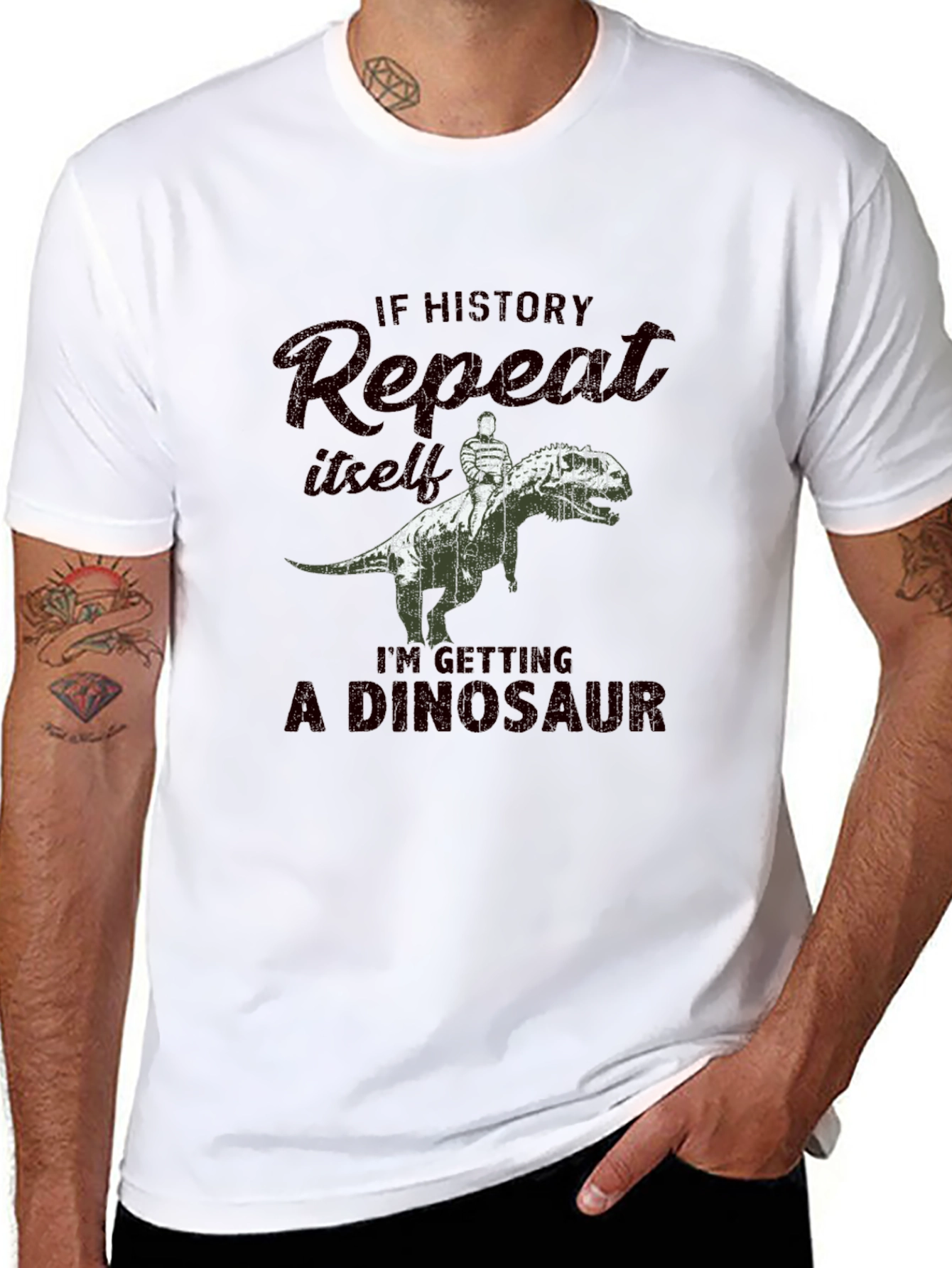 History Dinosaur T-Shirt