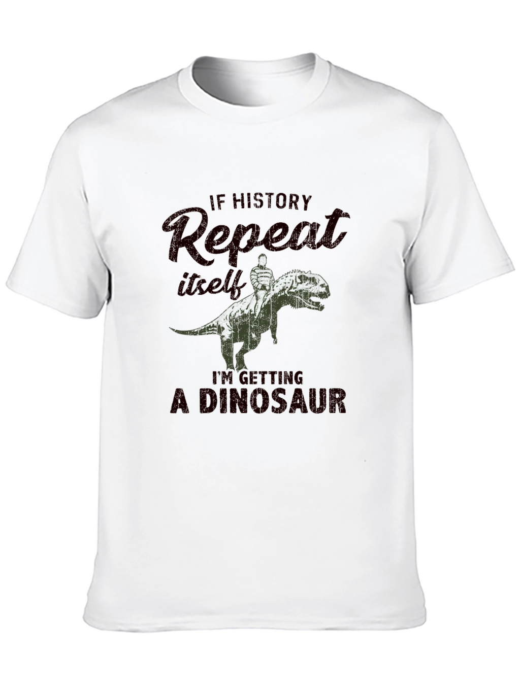 History Dinosaur T-Shirt