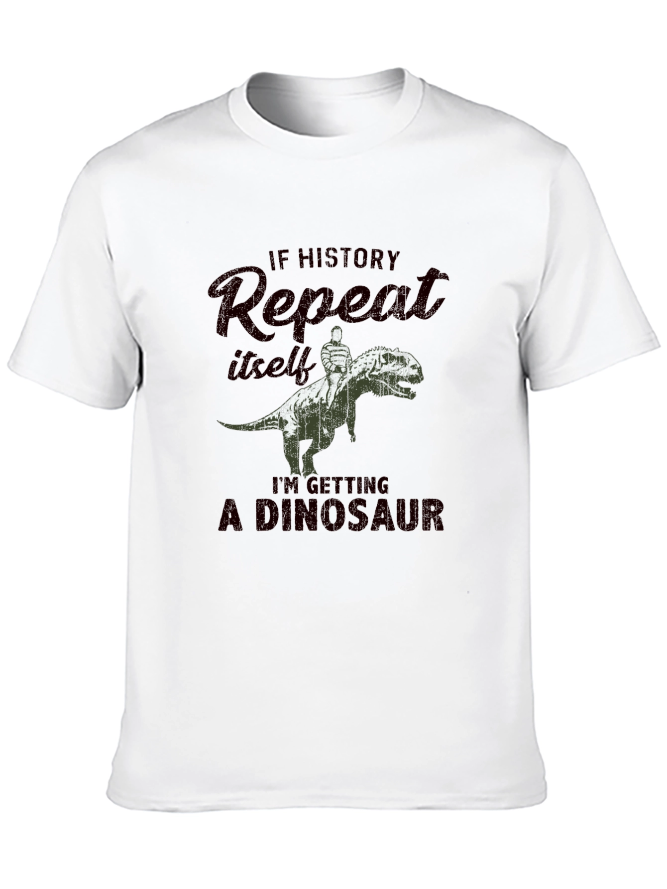 History Dinosaur T-Shirt