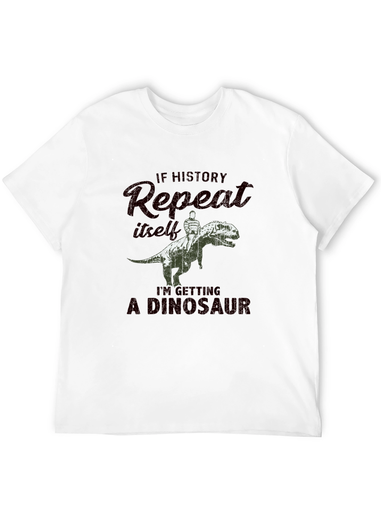 History Dinosaur T-Shirt