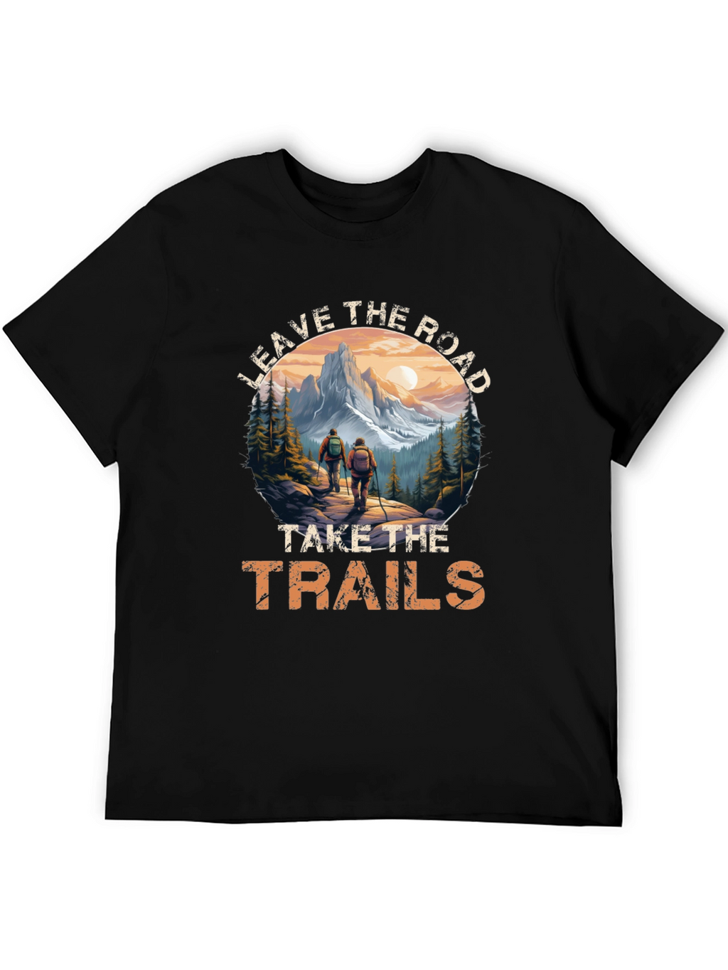 Leave the Road Hiking Tee - Adventure Awaits!