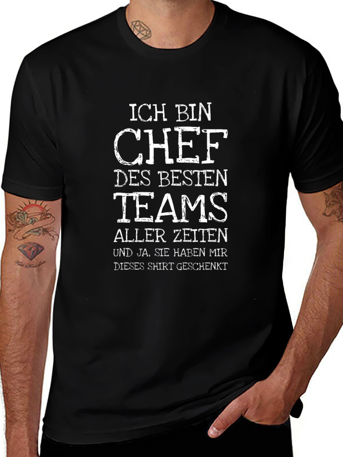 Ich Bin Chef T-Shirt - Best Team Ever!